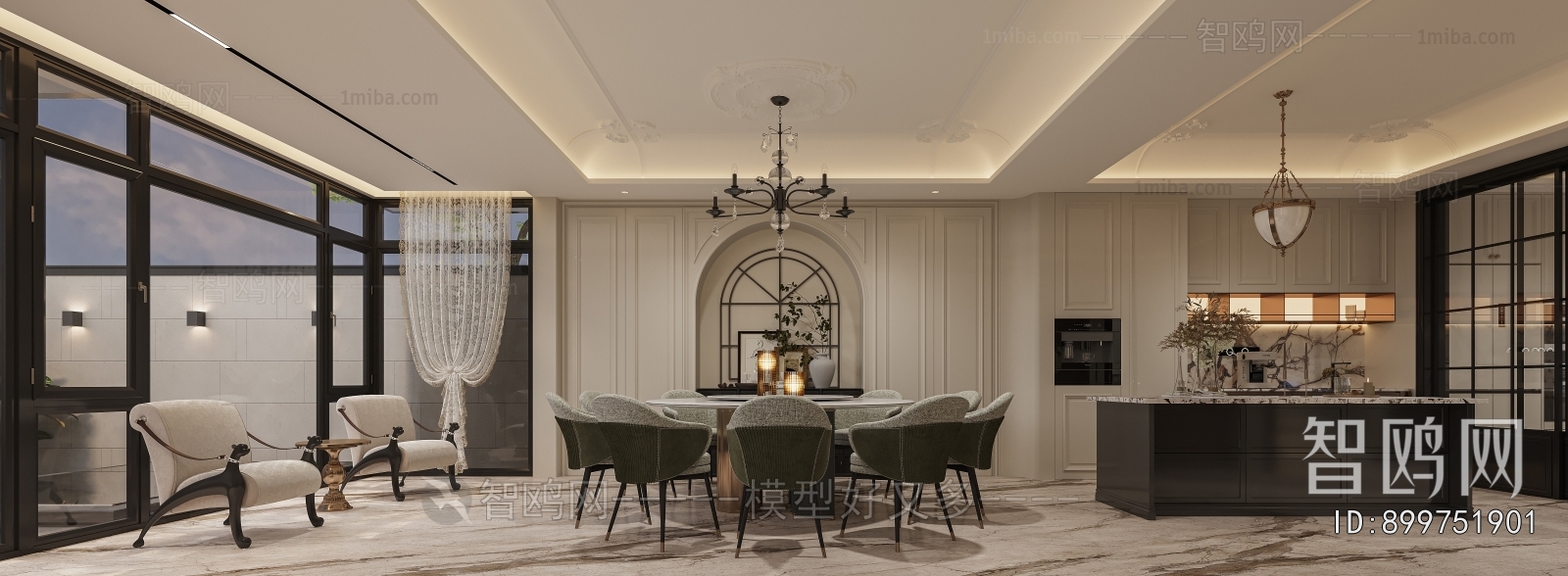 French Style A Living Room