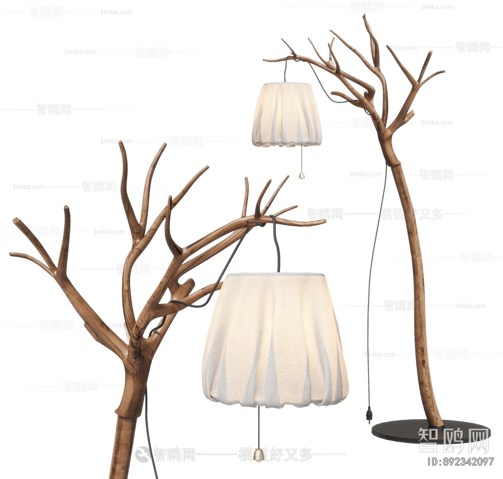 Wabi-sabi Style Floor Lamp