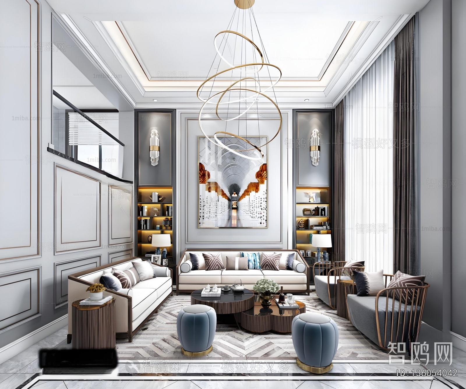 New Classical Style A Living Room