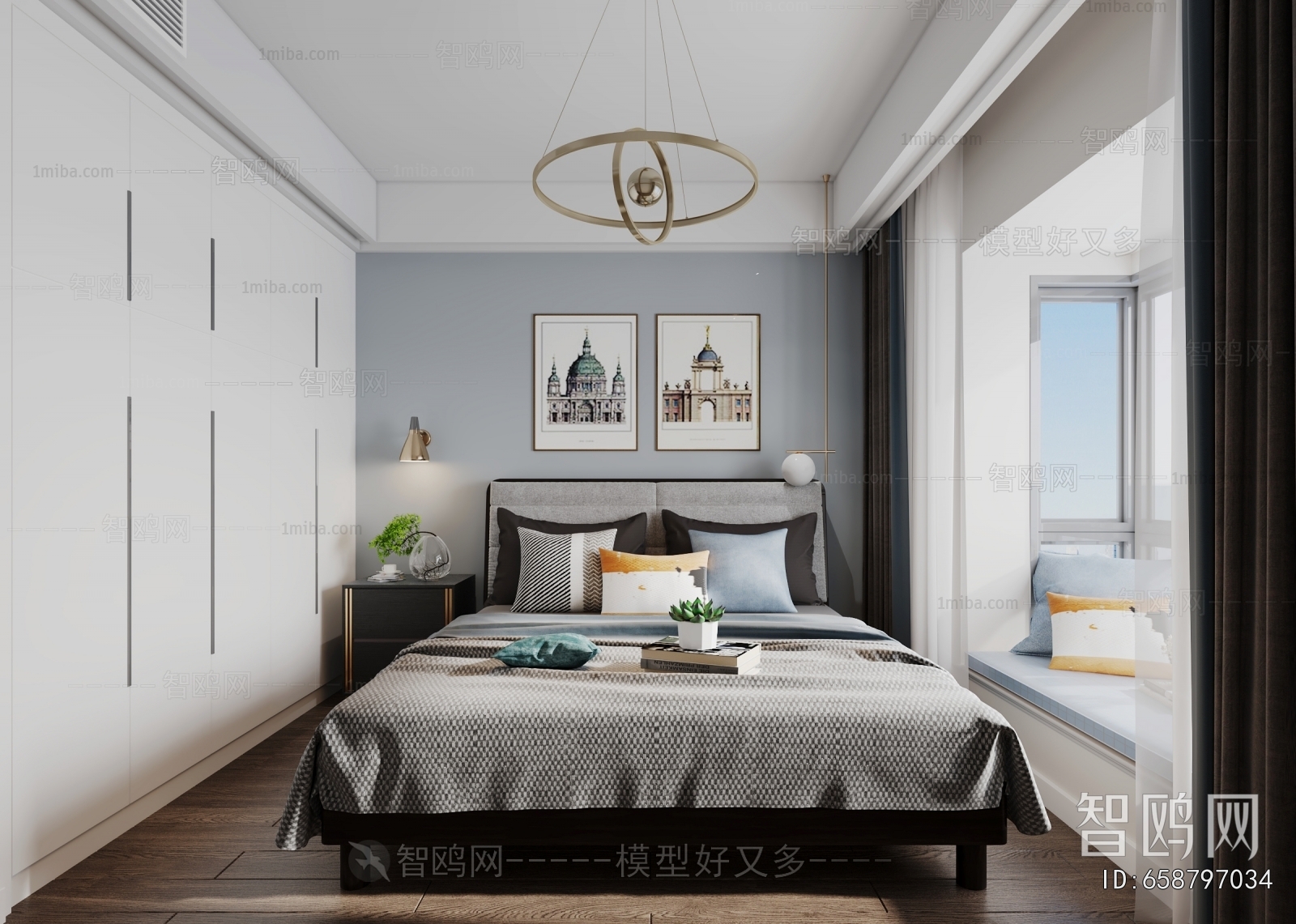 Nordic Style Bedroom