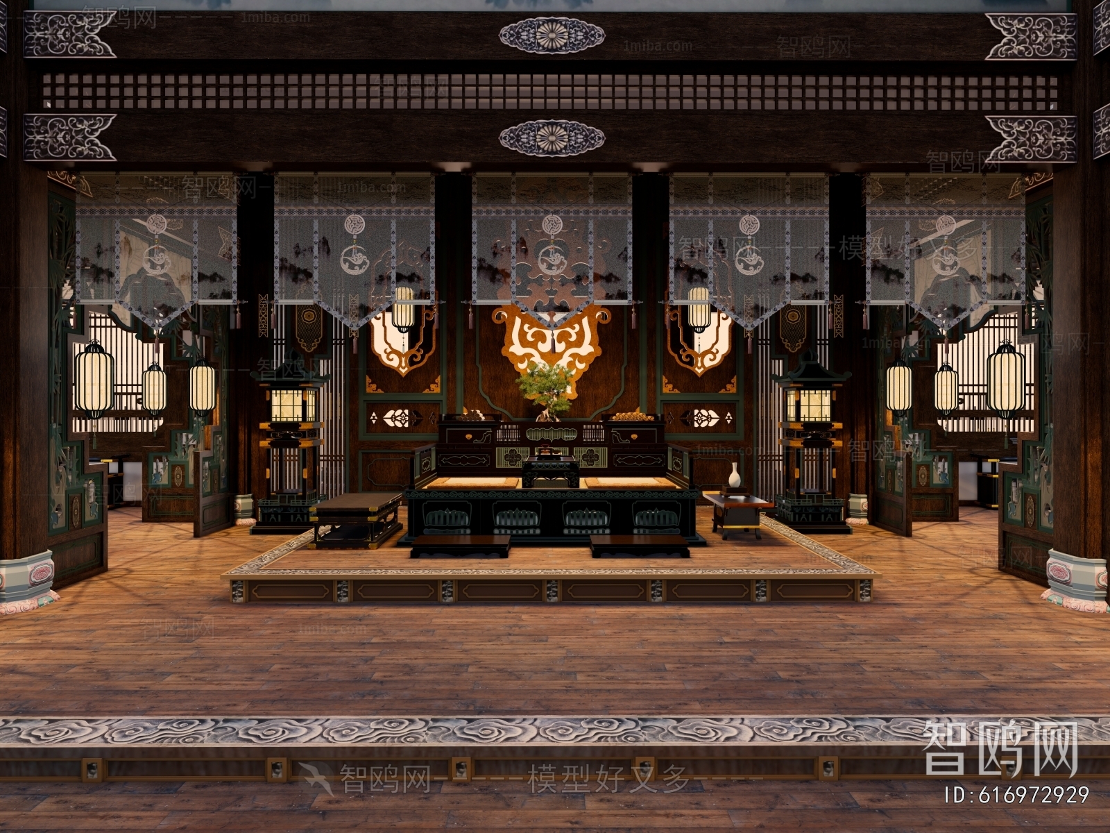 Chinese Style A Living Room