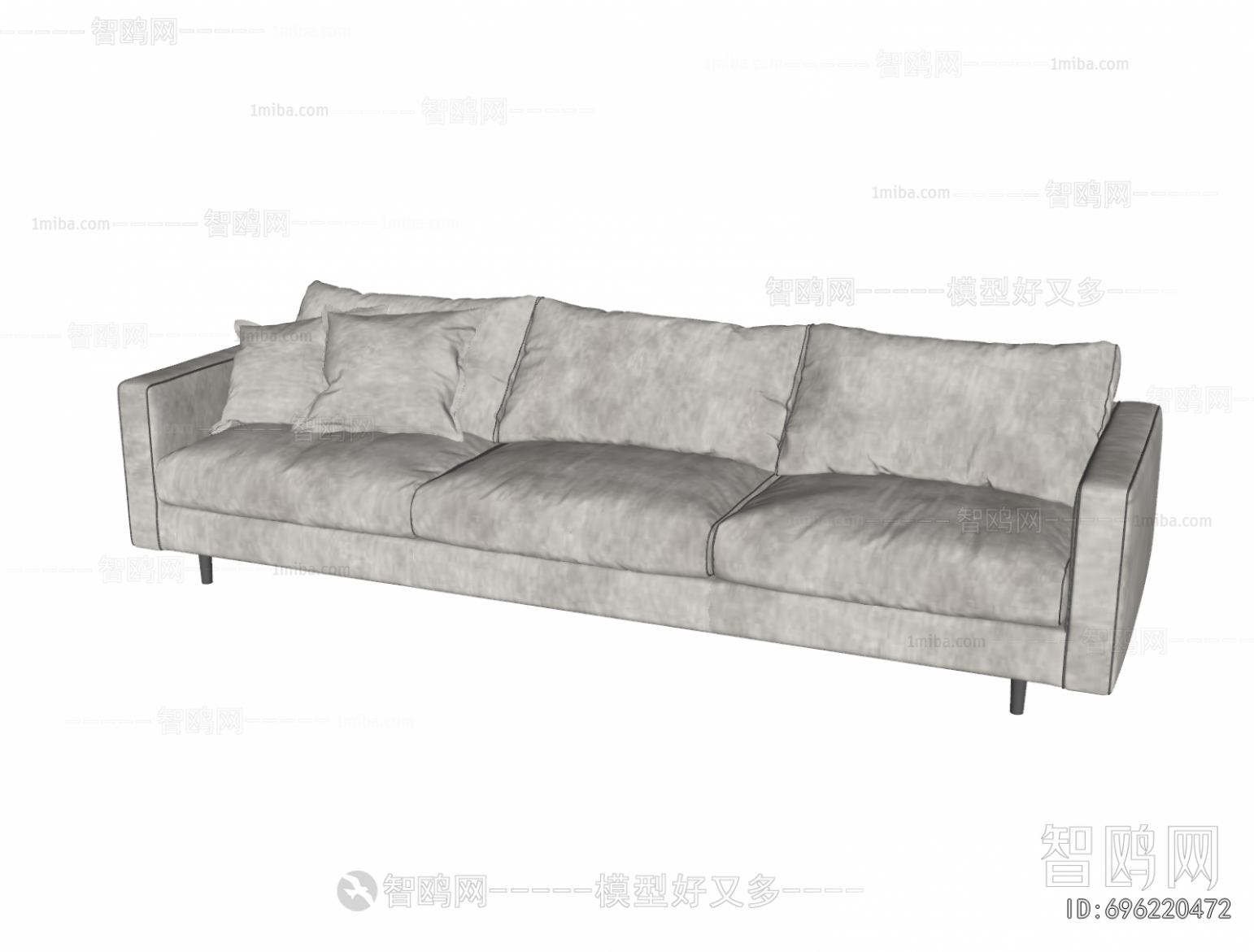 Modern Three-seat Sofa