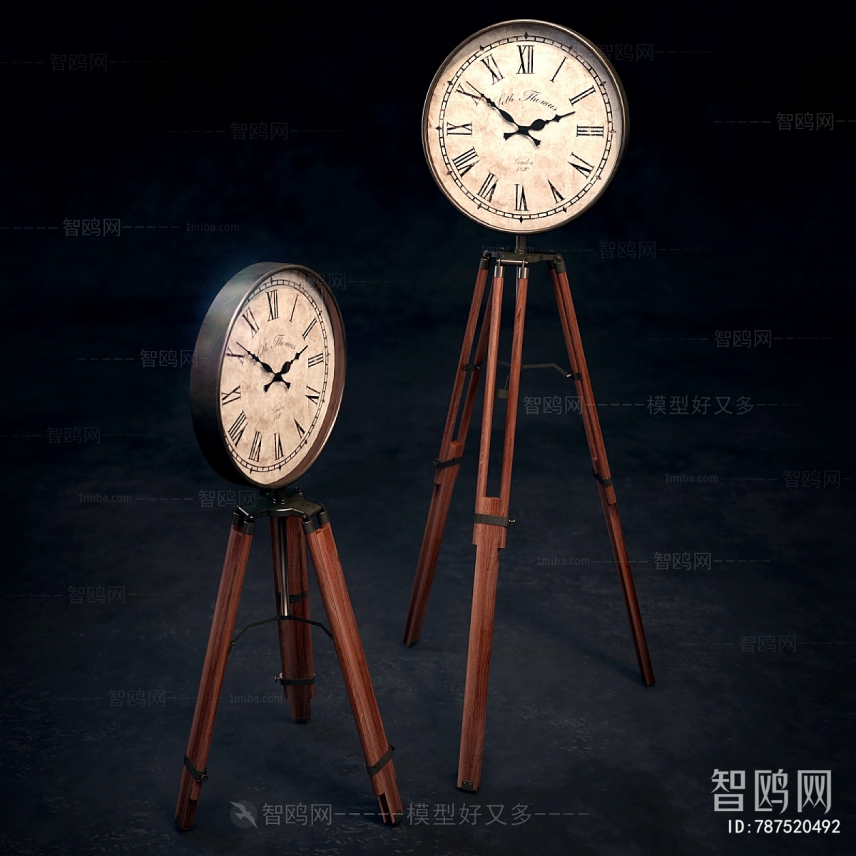 Retro Style Clocks And Watches