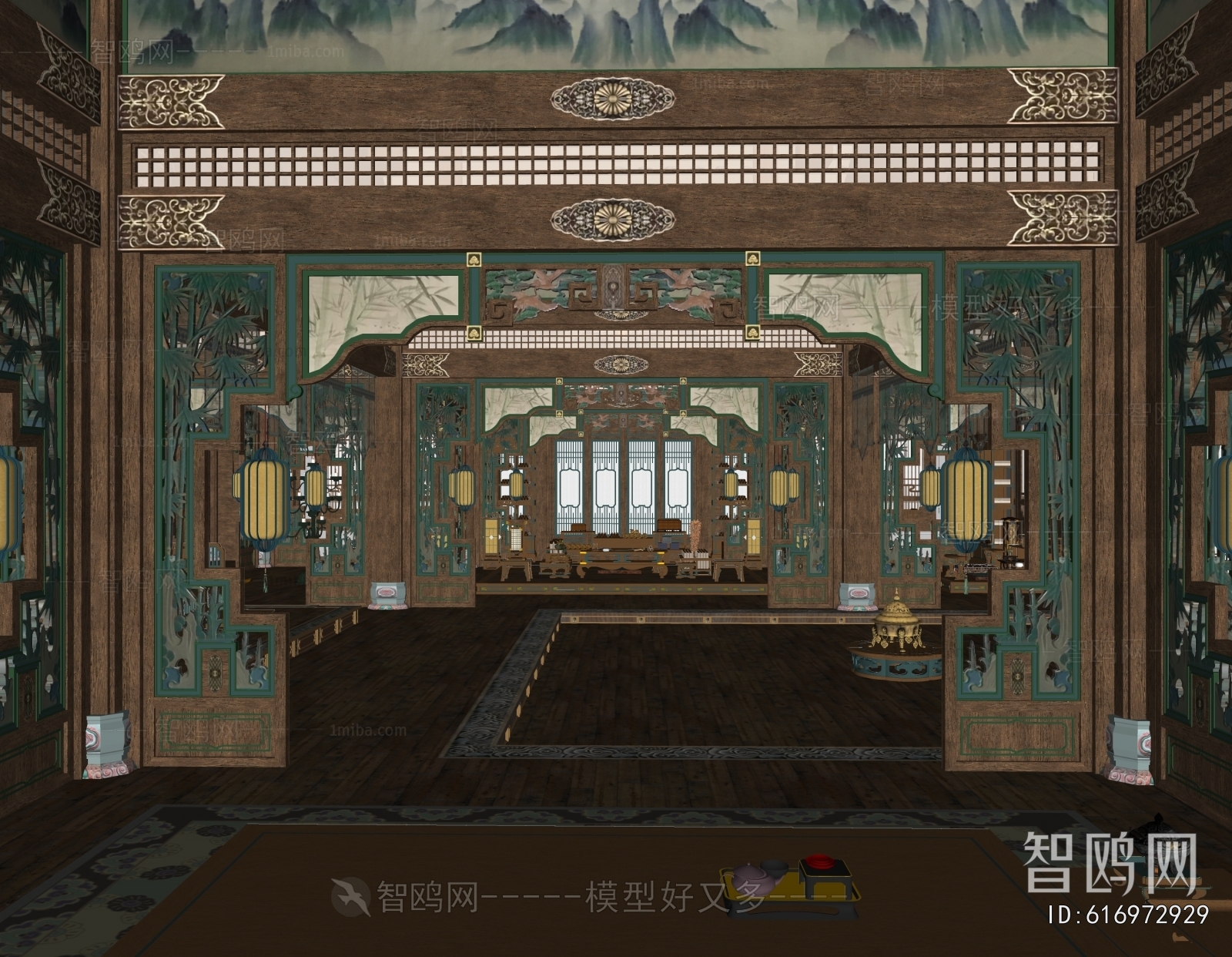 Chinese Style A Living Room