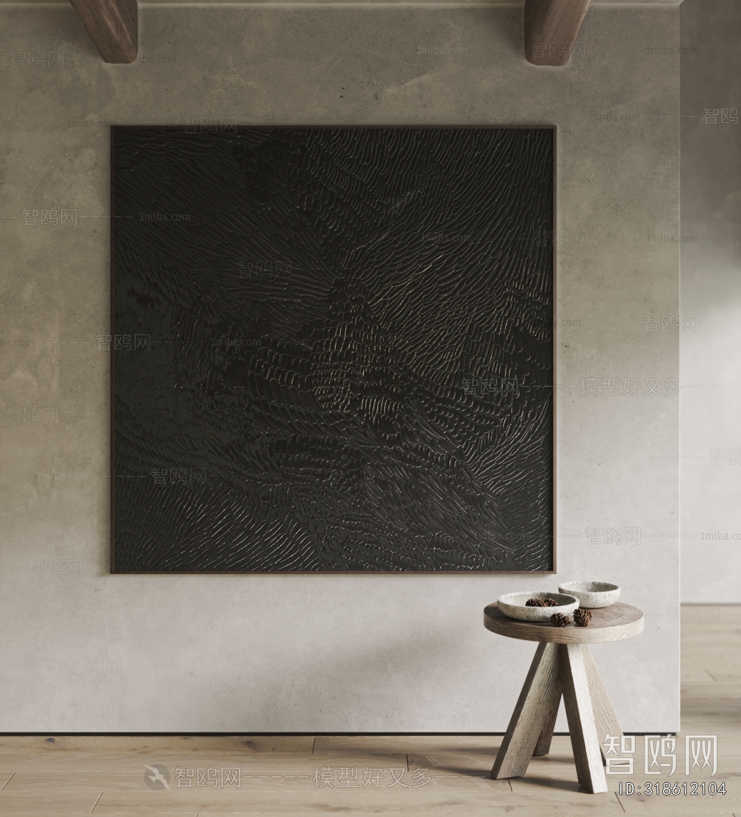 Wabi-sabi Style Painting