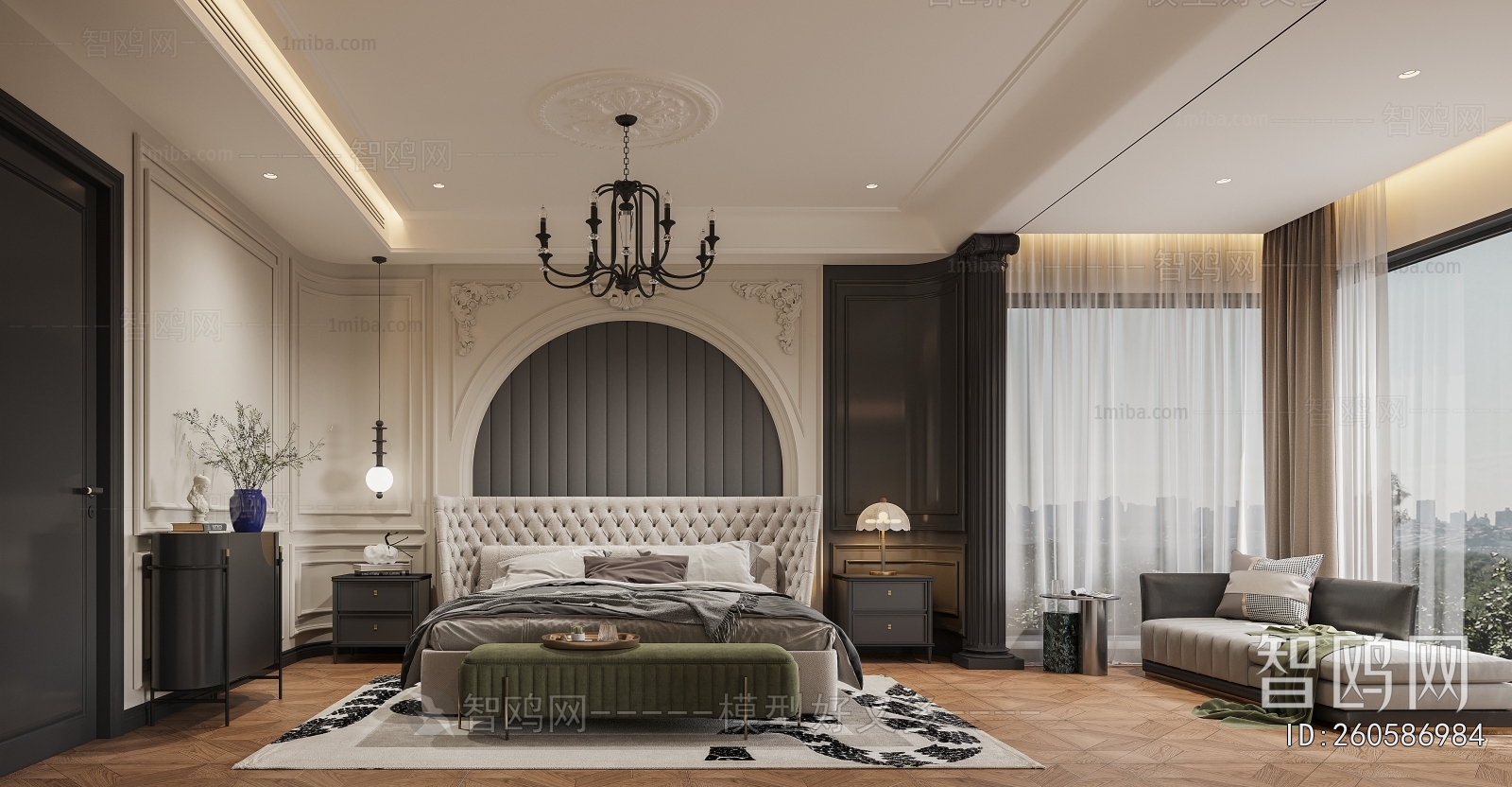 French Style Bedroom
