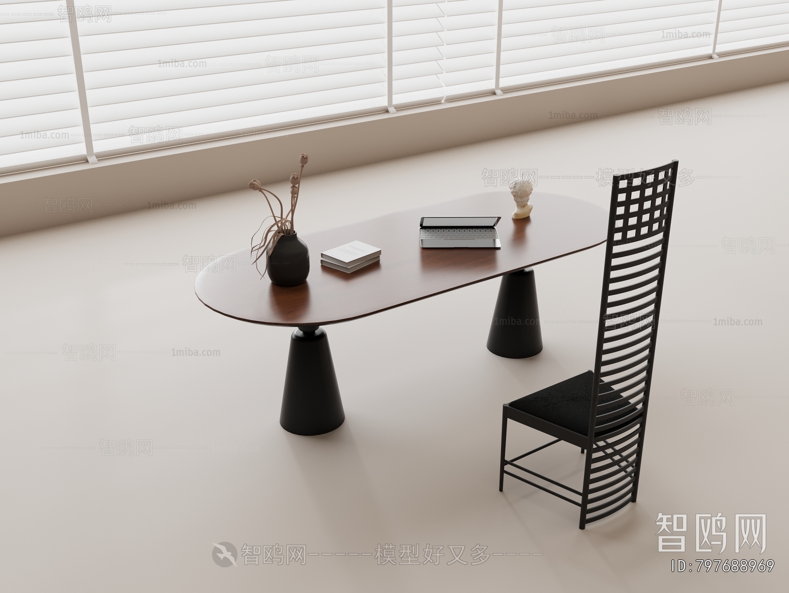 Modern Computer Desk And Chair