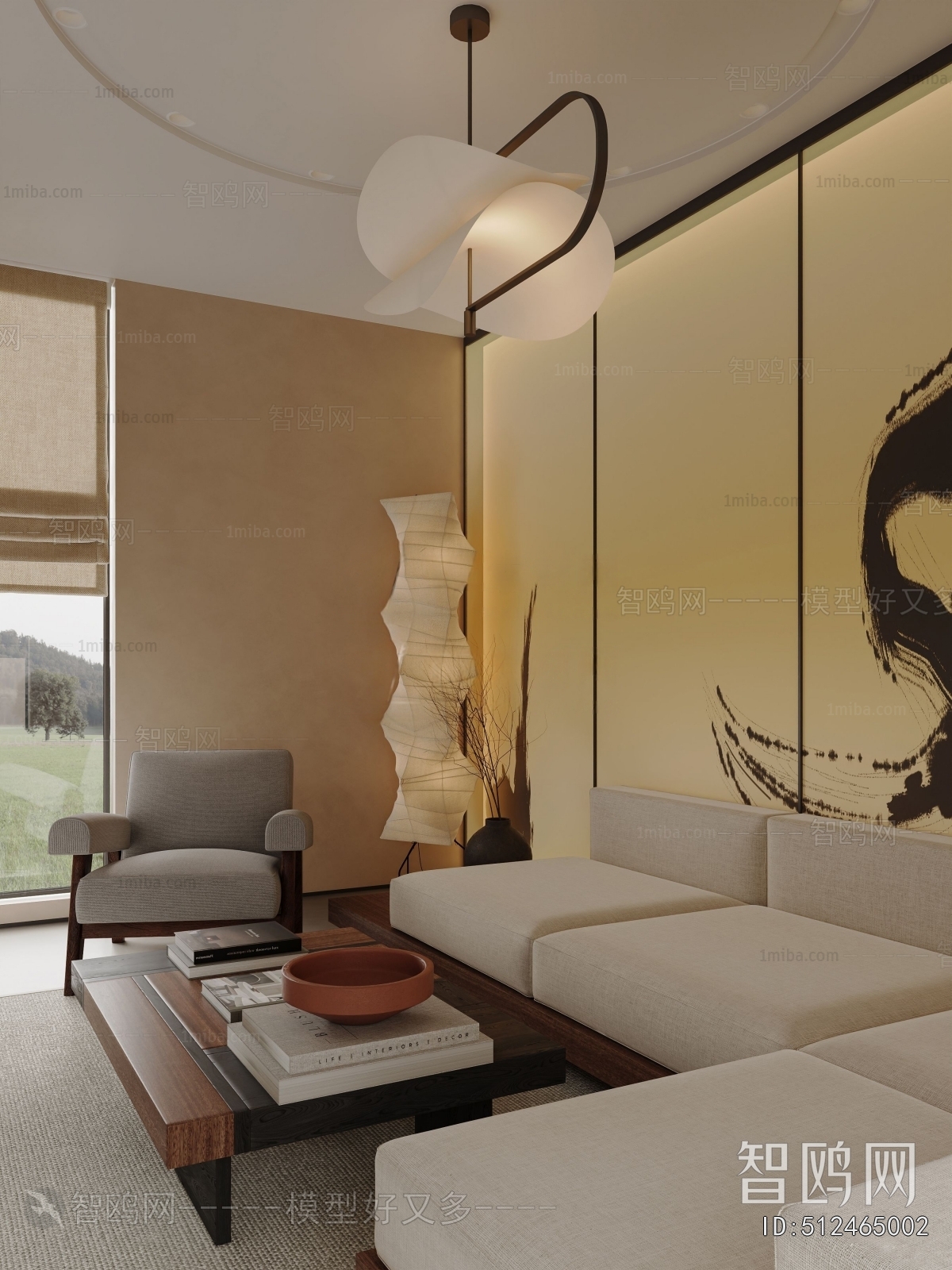 New Chinese Style Dining Room