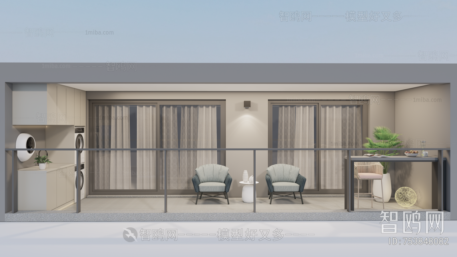 Modern Leisure Balcony