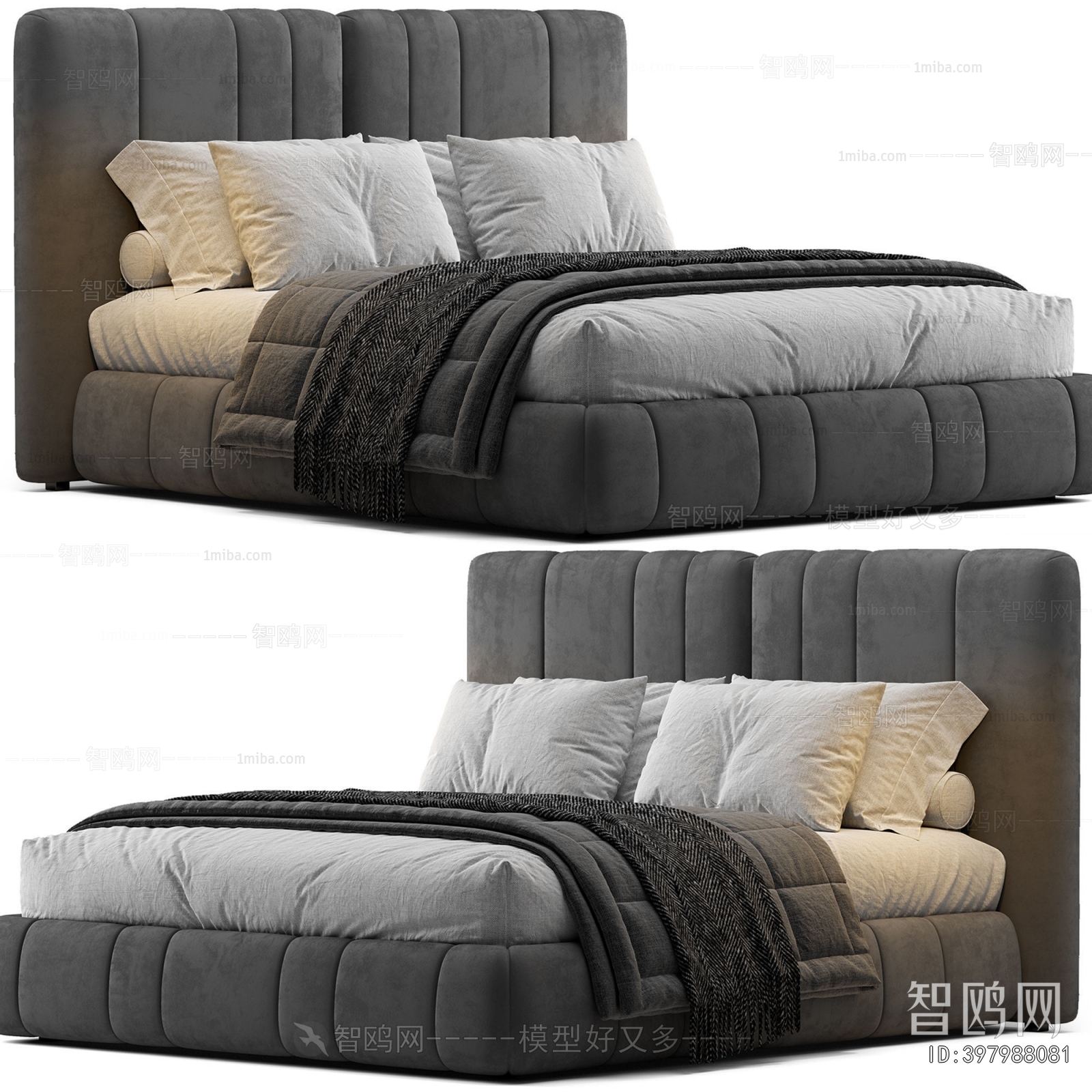 Modern Double Bed