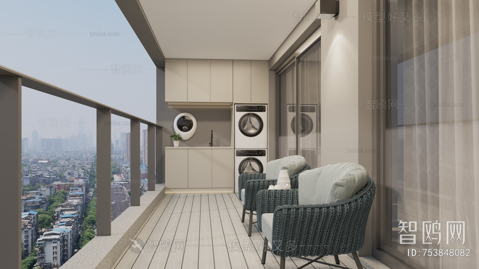 Modern Leisure Balcony