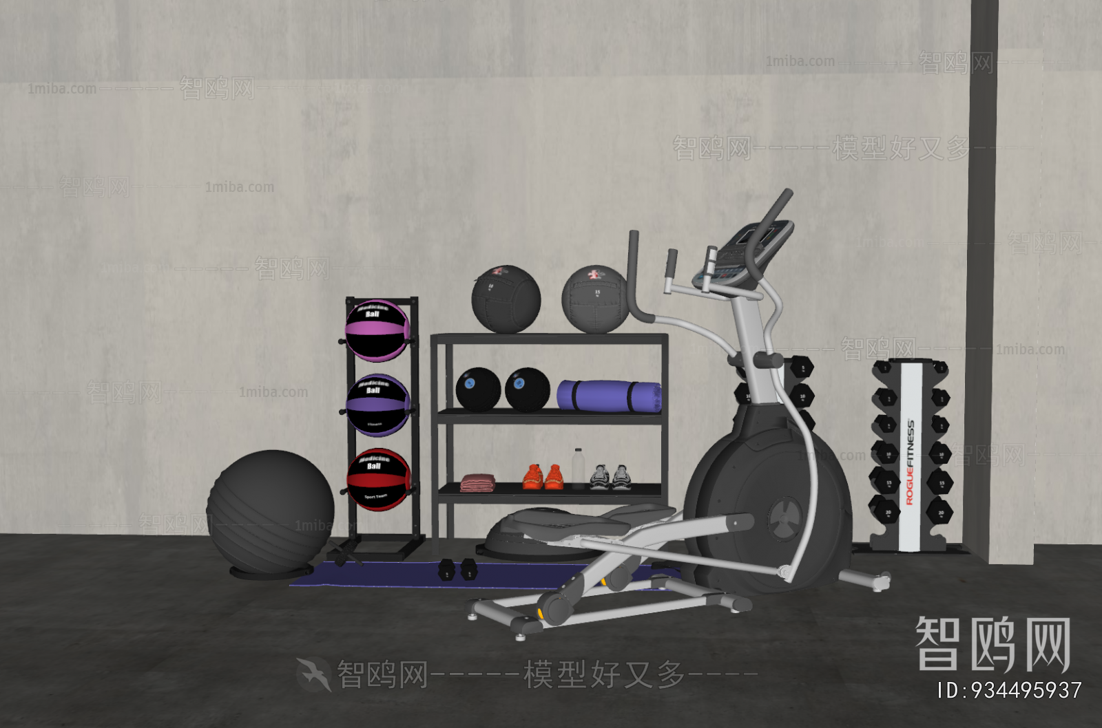 Modern Fitness Equipment