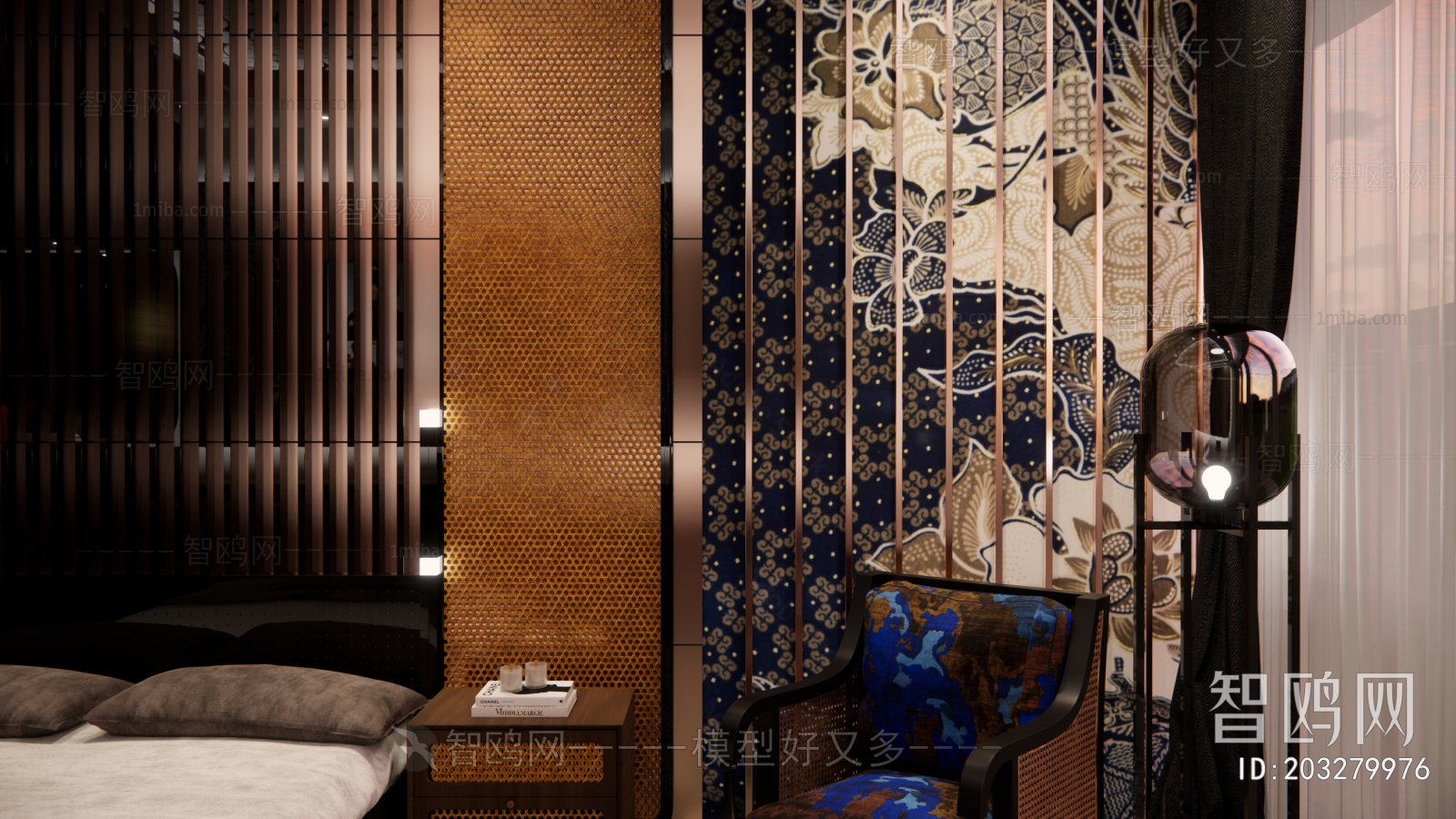 New Chinese Style Guest Room