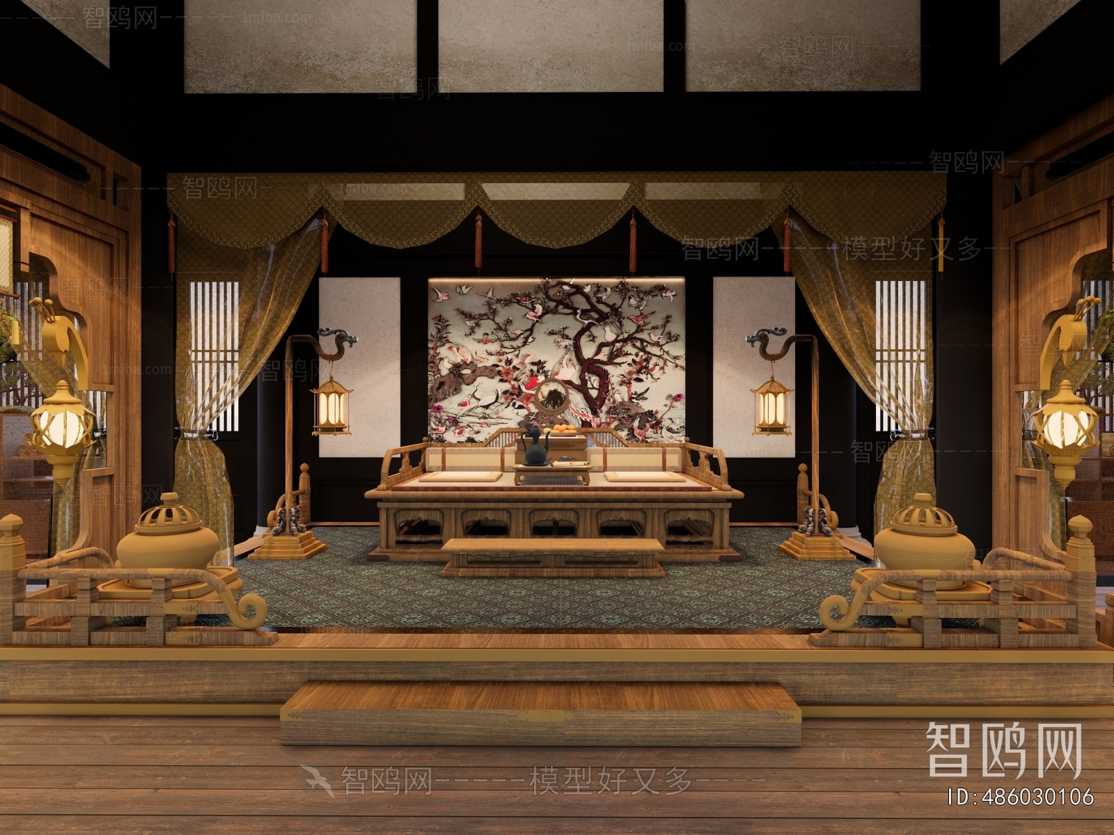 Chinese Style Bedroom