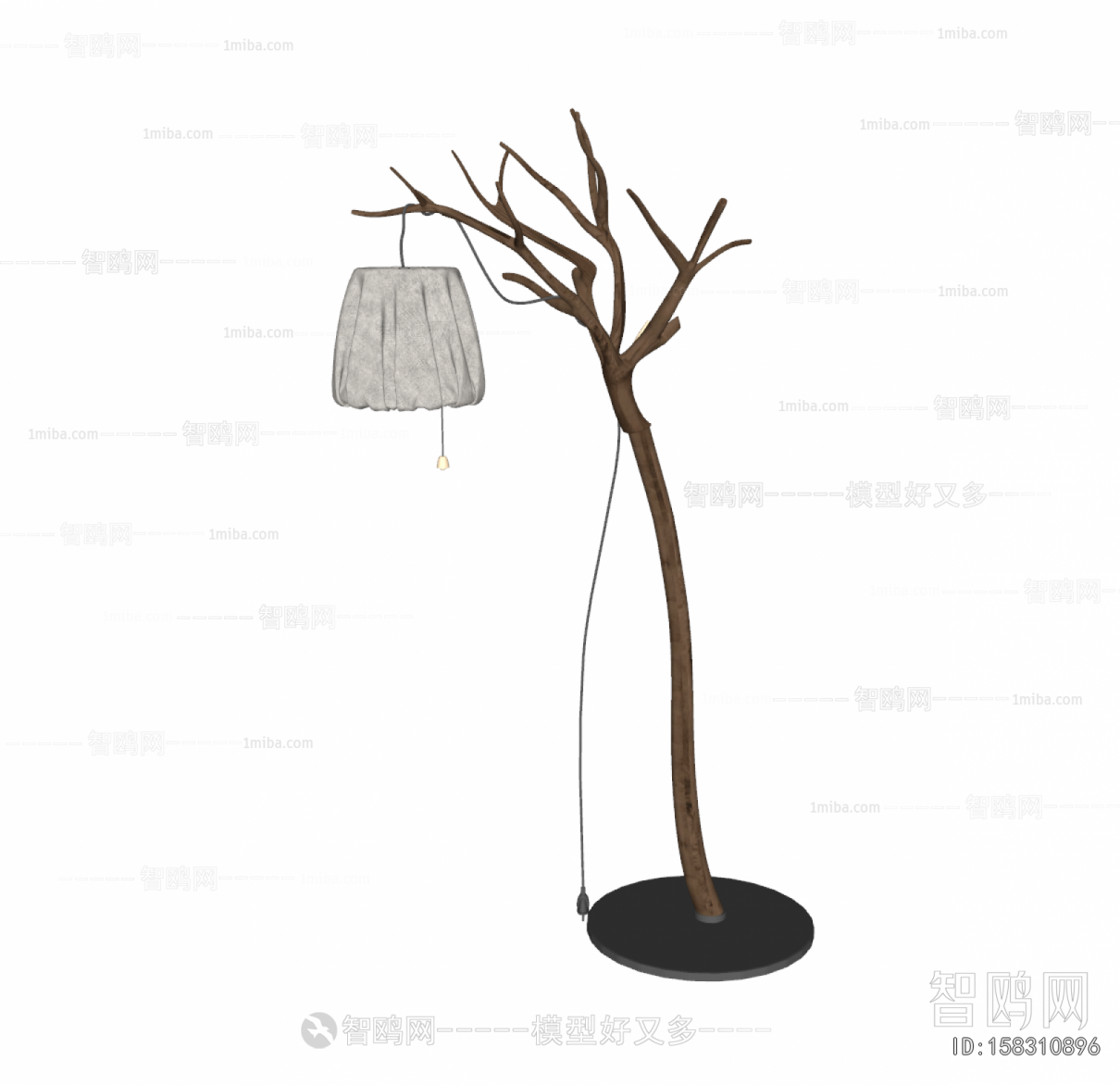 Wabi-sabi Style Floor Lamp