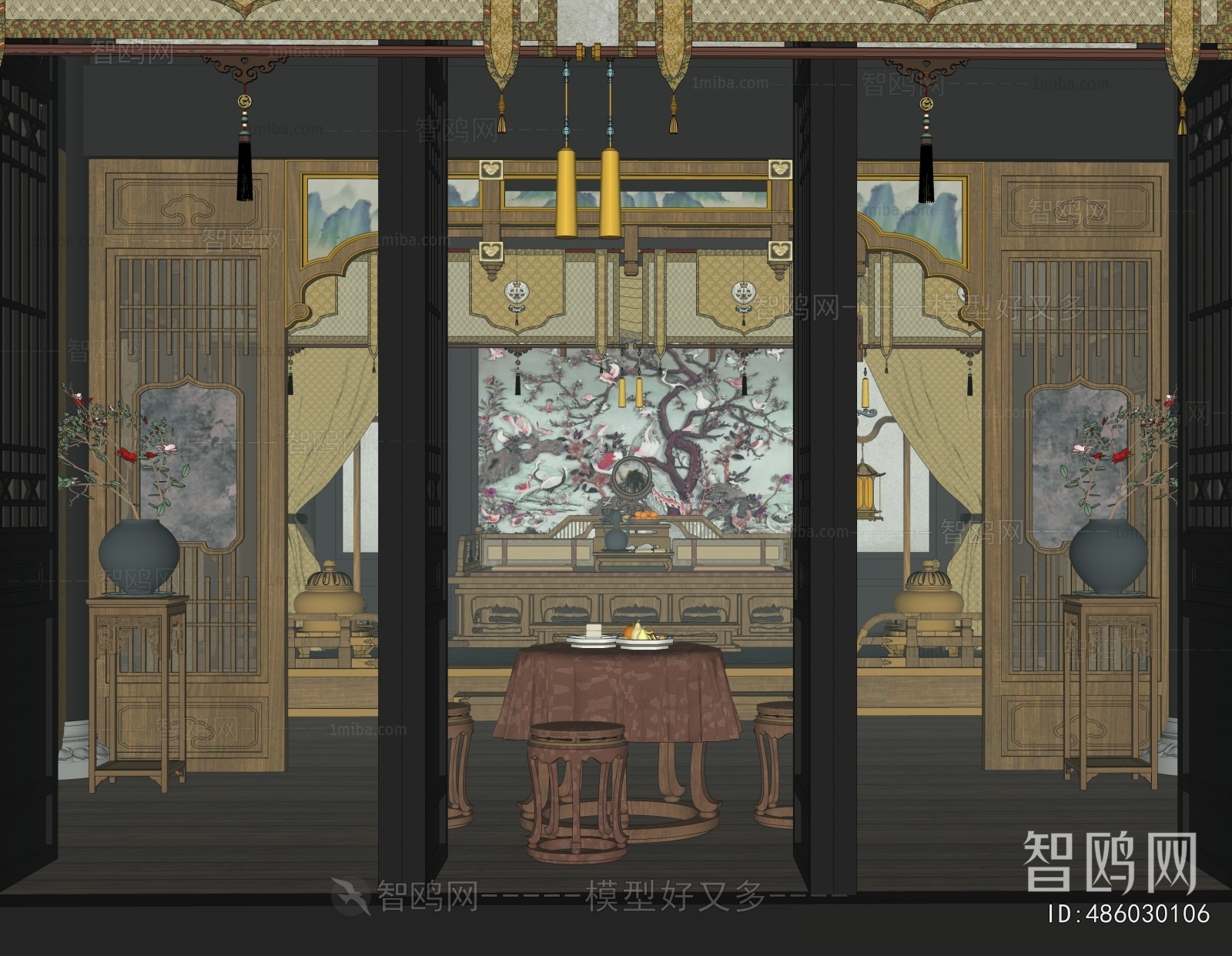 Chinese Style Bedroom
