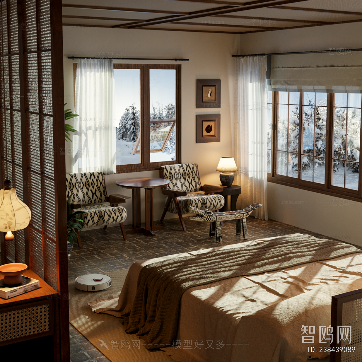 American Style Bedroom