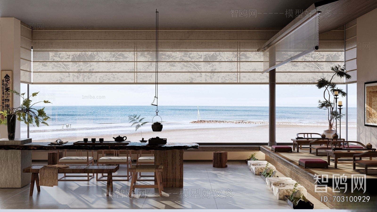 New Chinese Style Teahouse Tea House