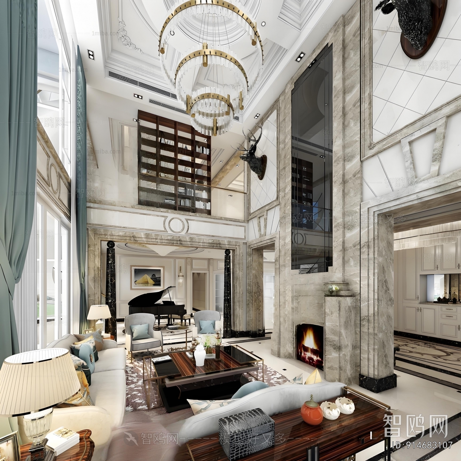 New Classical Style A Living Room