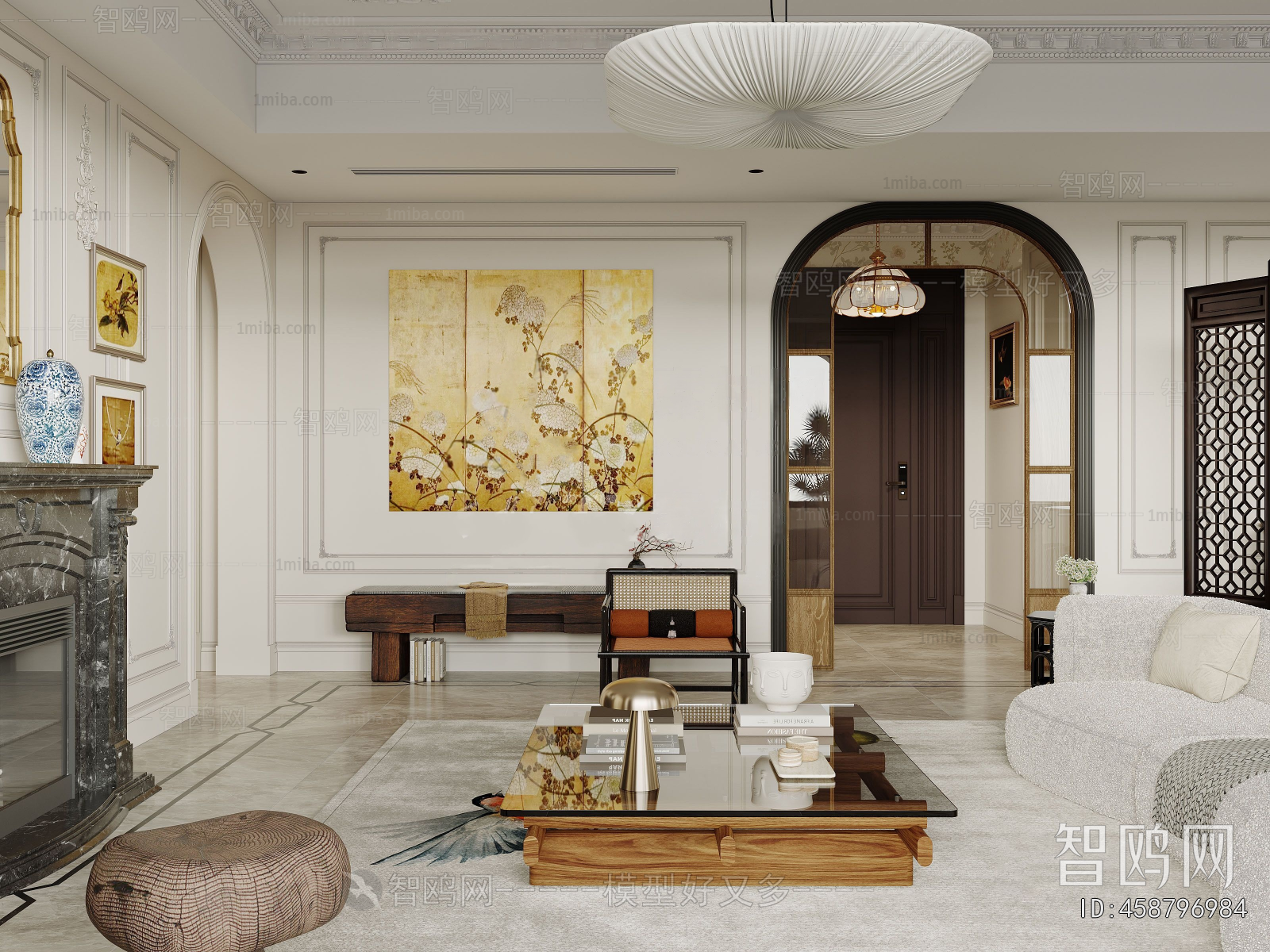 French Style A Living Room