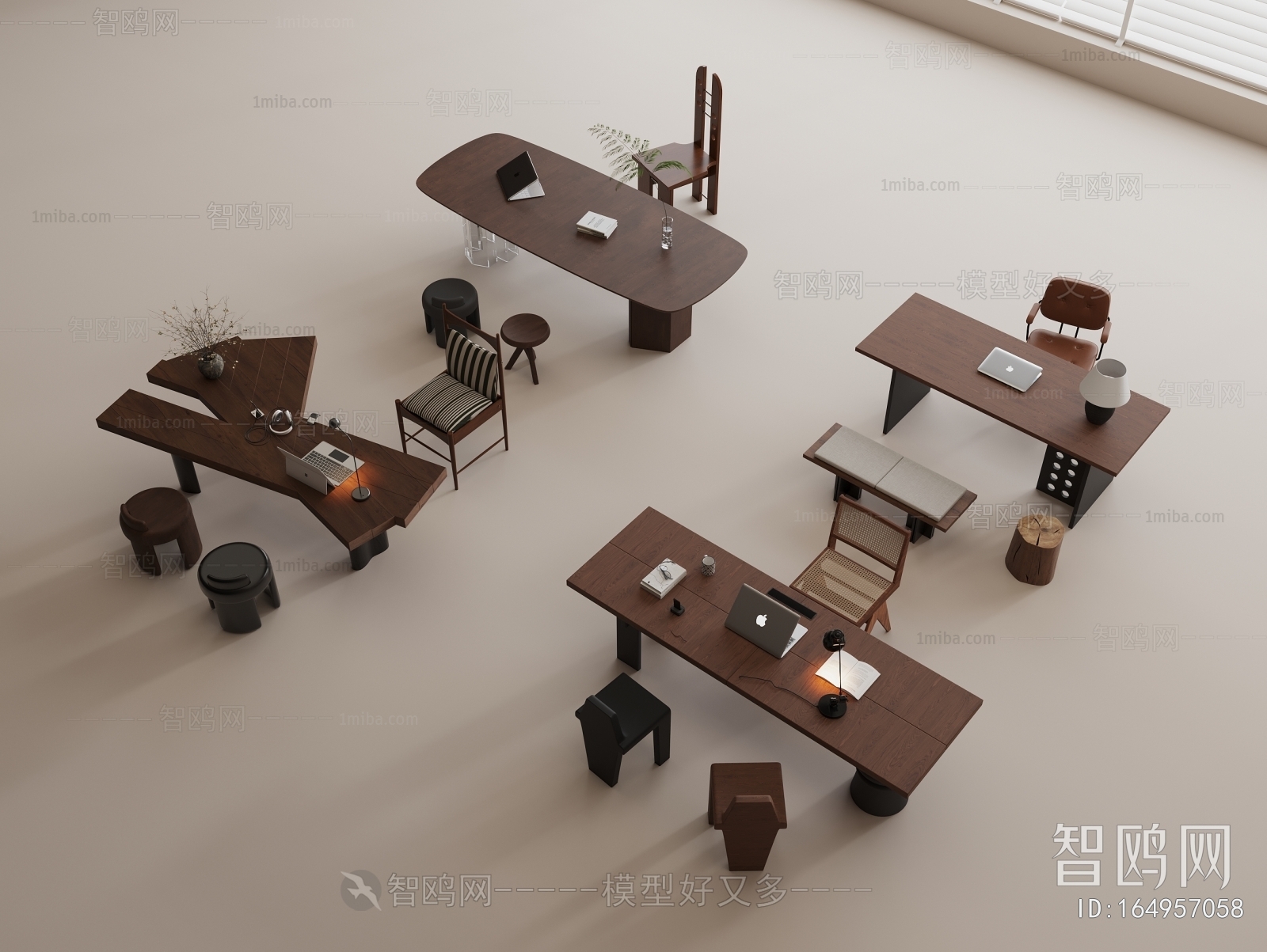 Modern Computer Desk And Chair