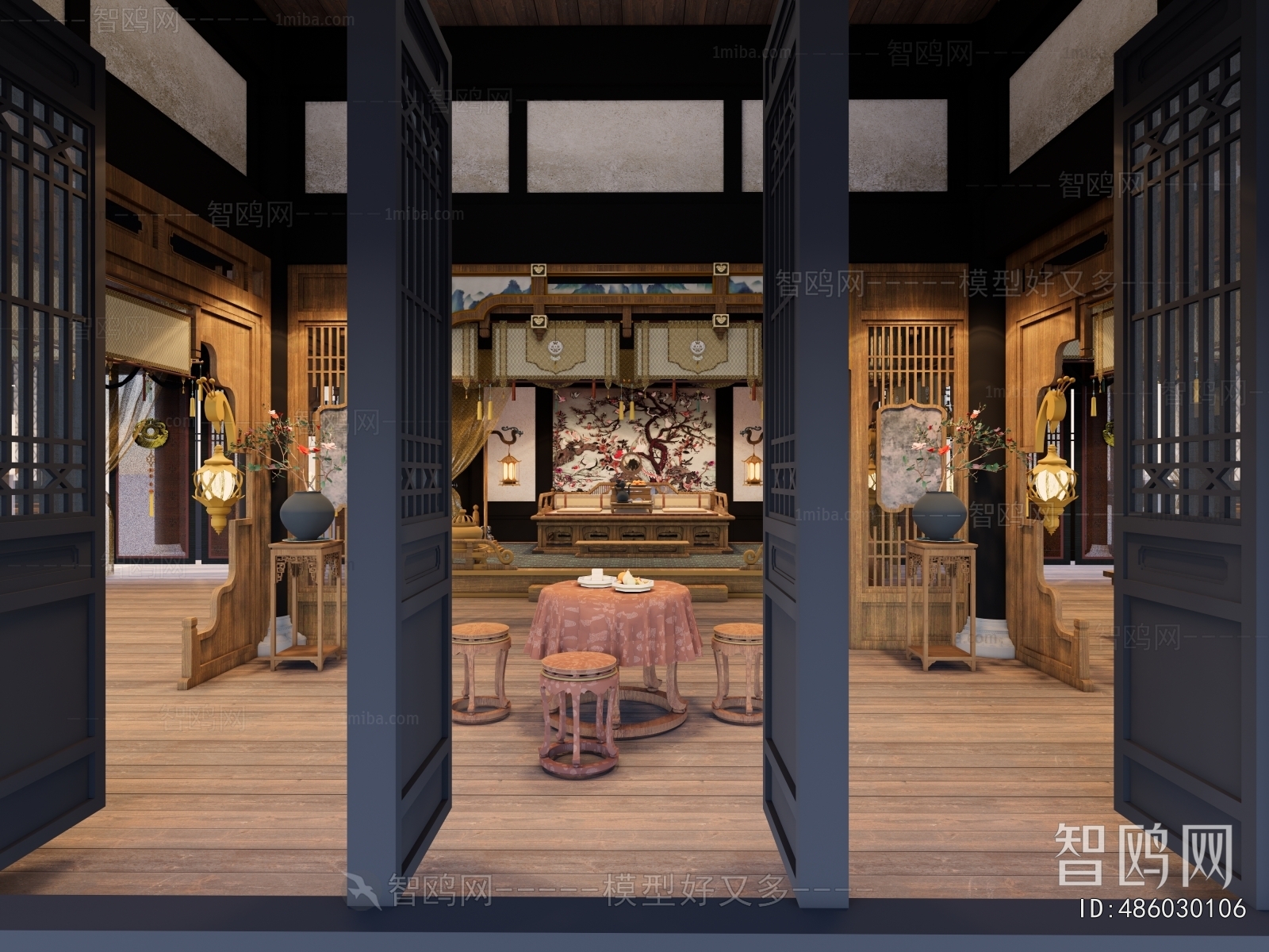 Chinese Style Bedroom