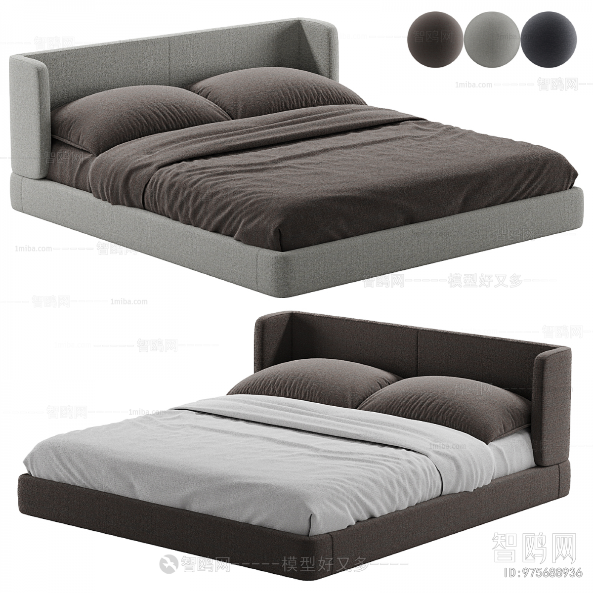 Modern Double Bed