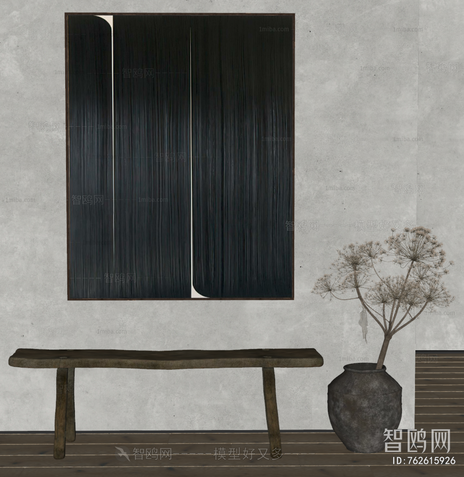 Wabi-sabi Style Painting