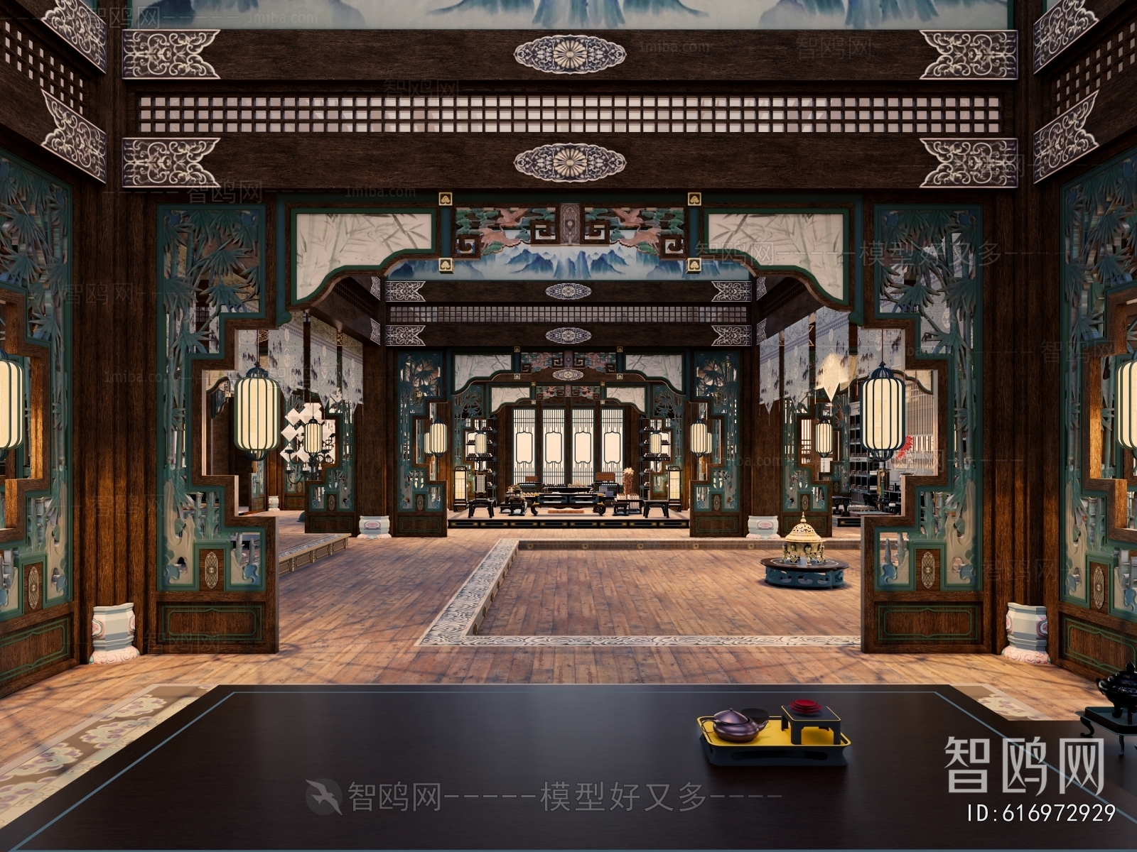 Chinese Style A Living Room