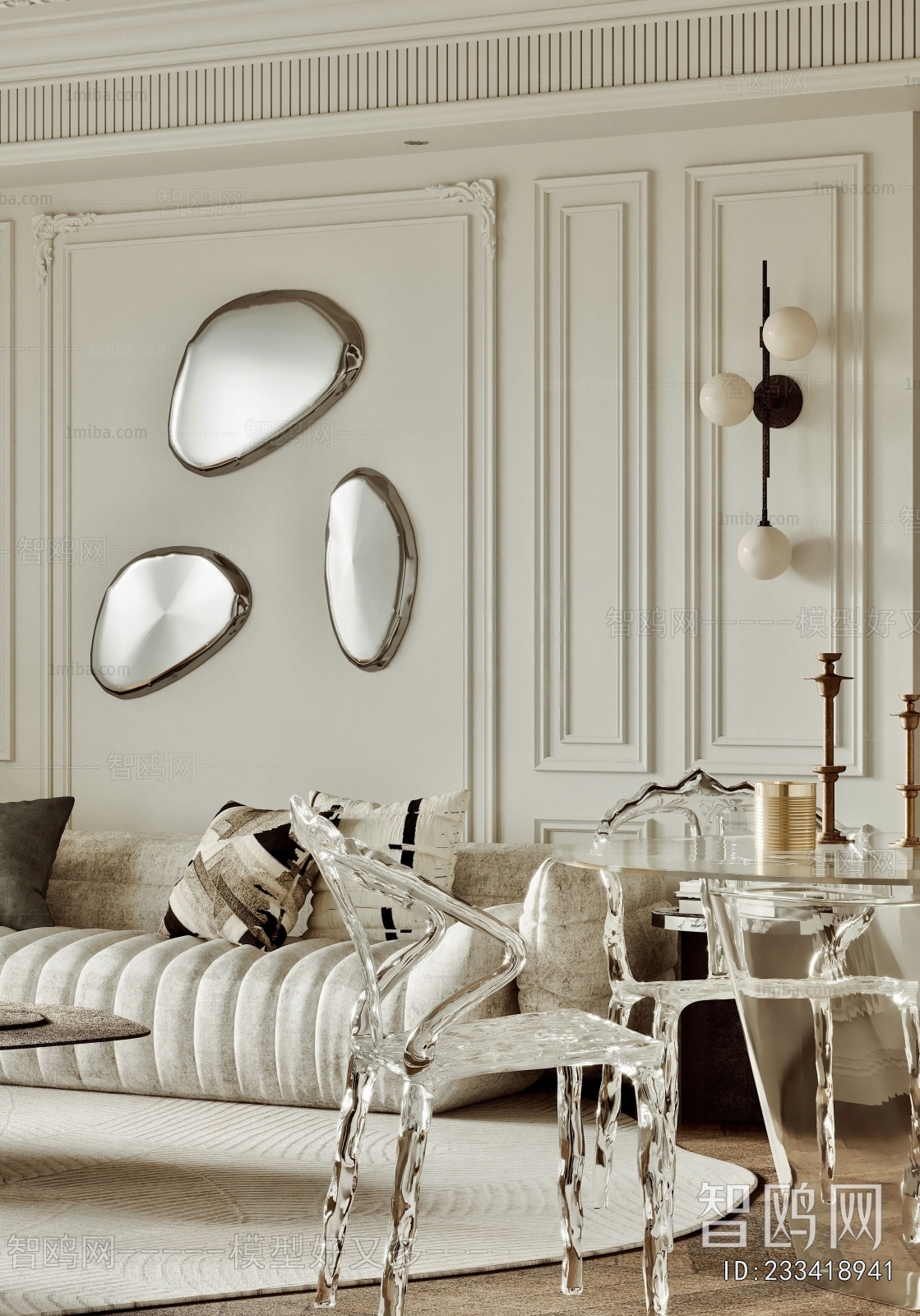 French Style A Living Room