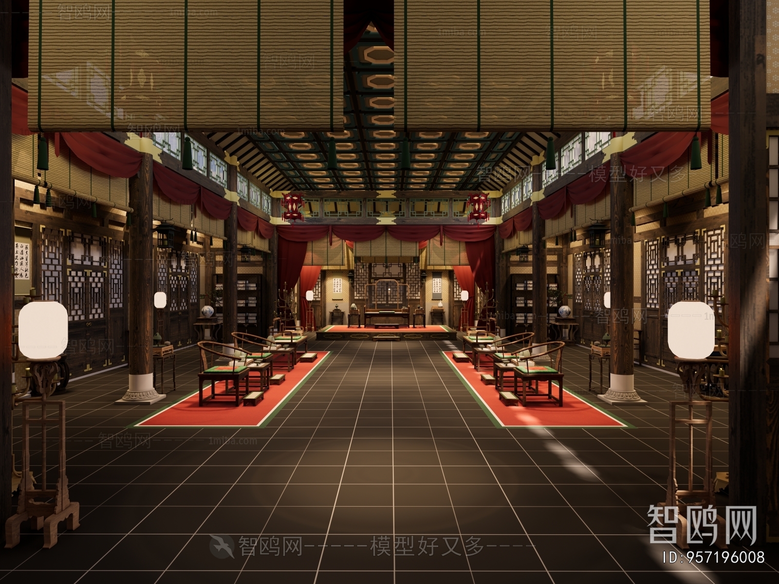 Chinese Style A Living Room