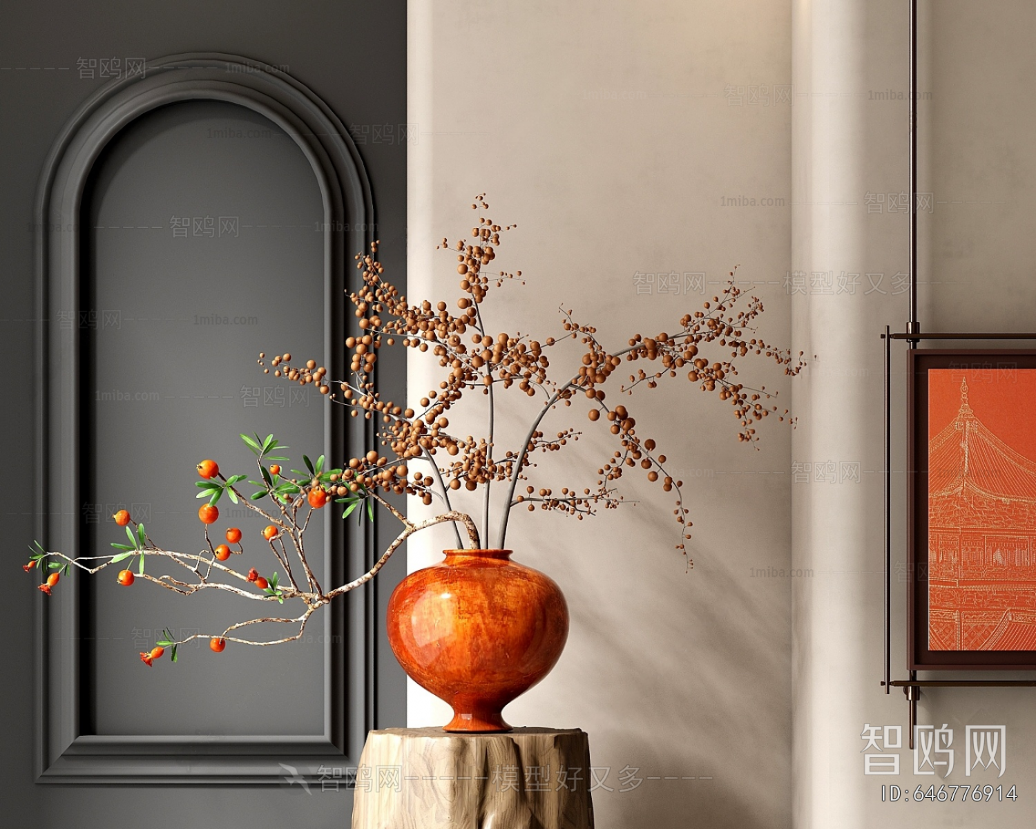 New Chinese Style Dried Branch