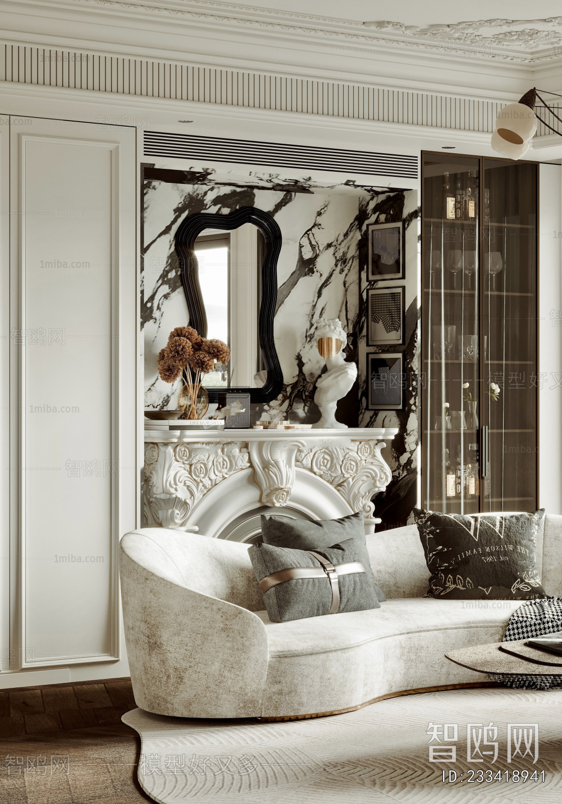 French Style A Living Room