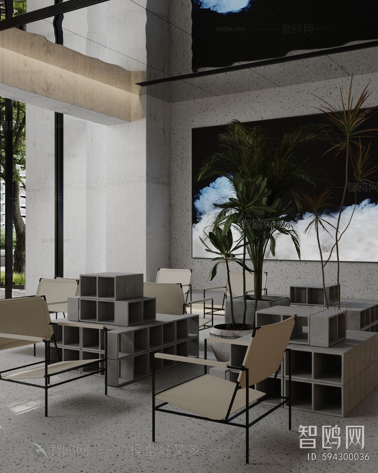 Industrial Style Milk Tea Shop