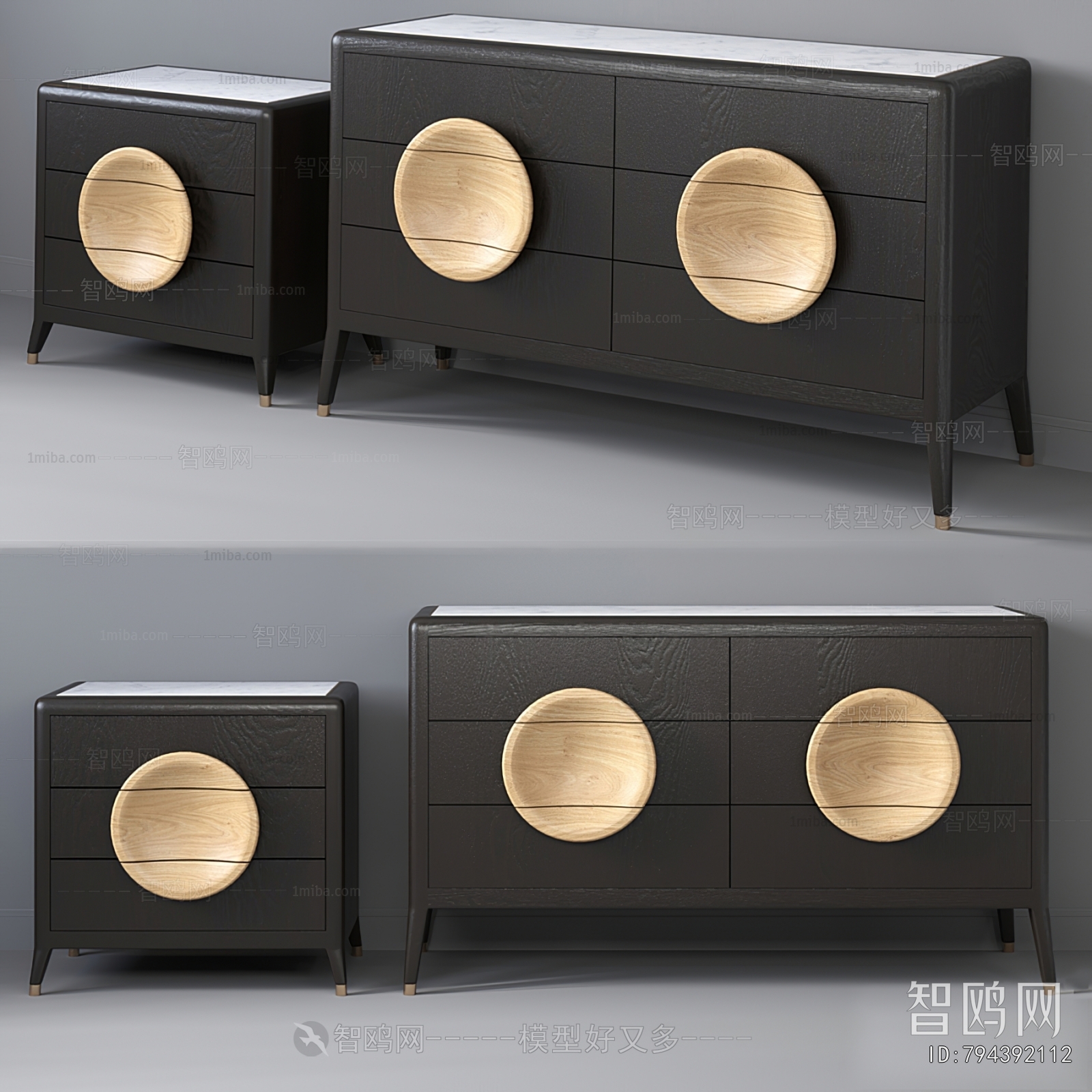 Modern Side Cabinet