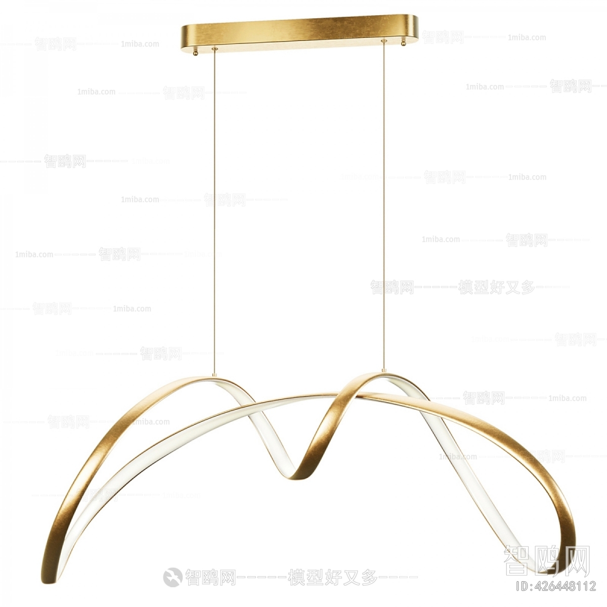 Modern Long Chandelier