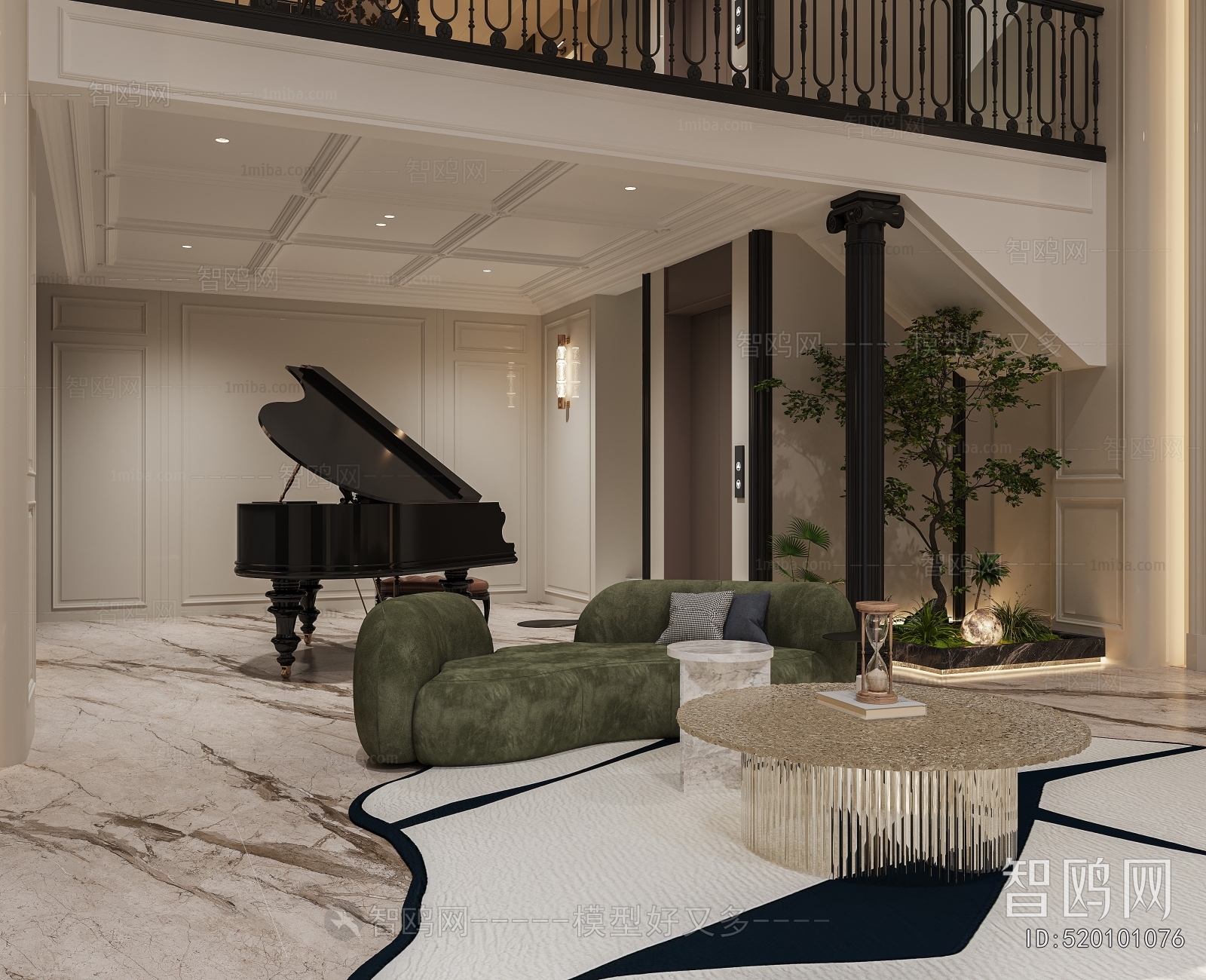 French Style A Living Room