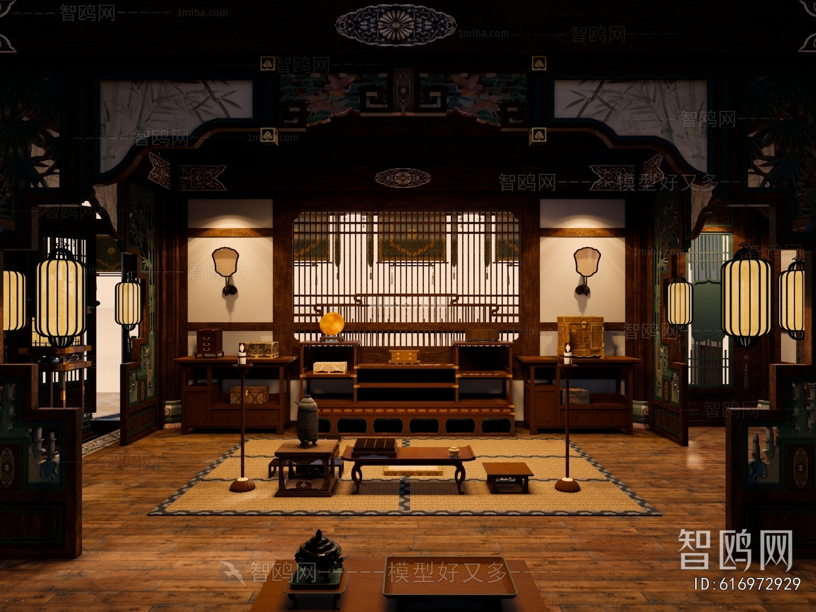 Chinese Style A Living Room