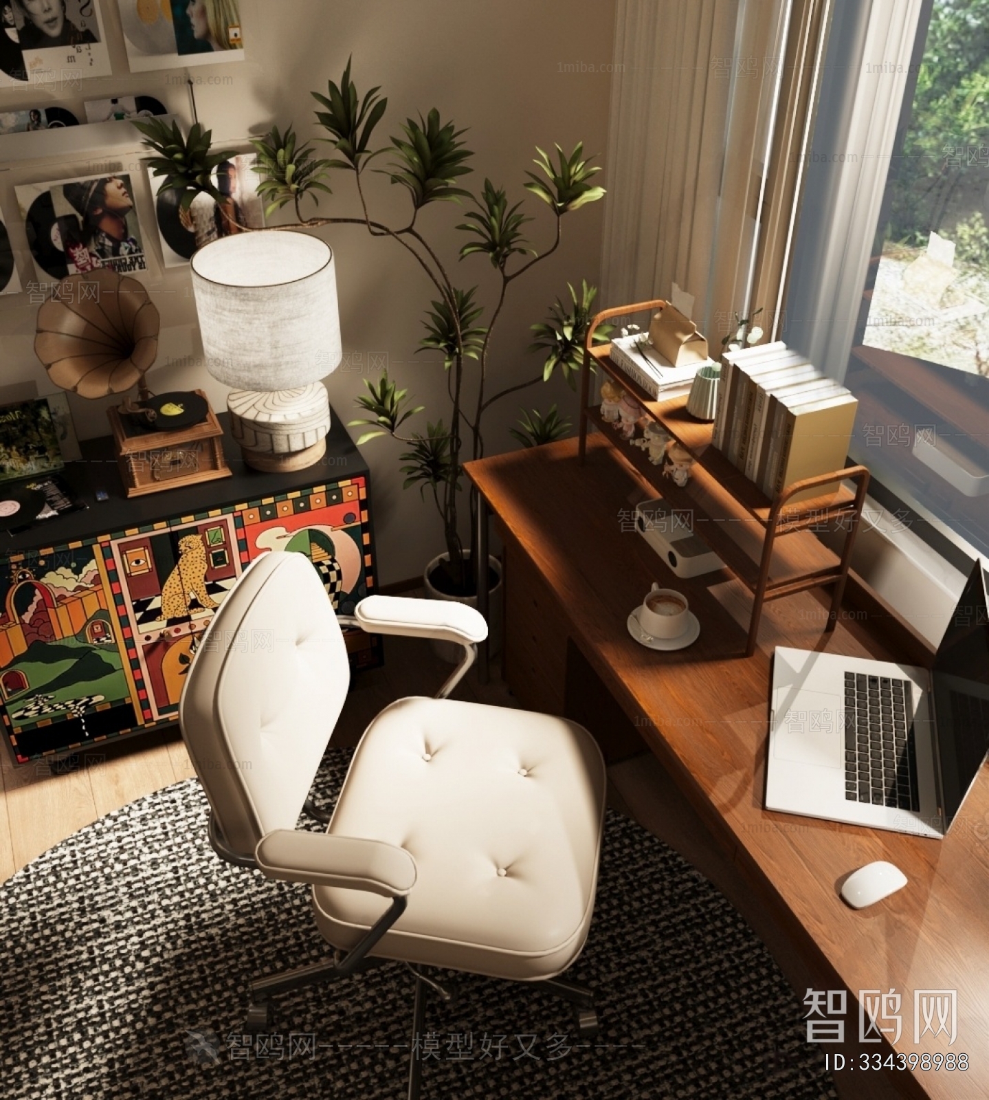 Modern Computer Desk And Chair