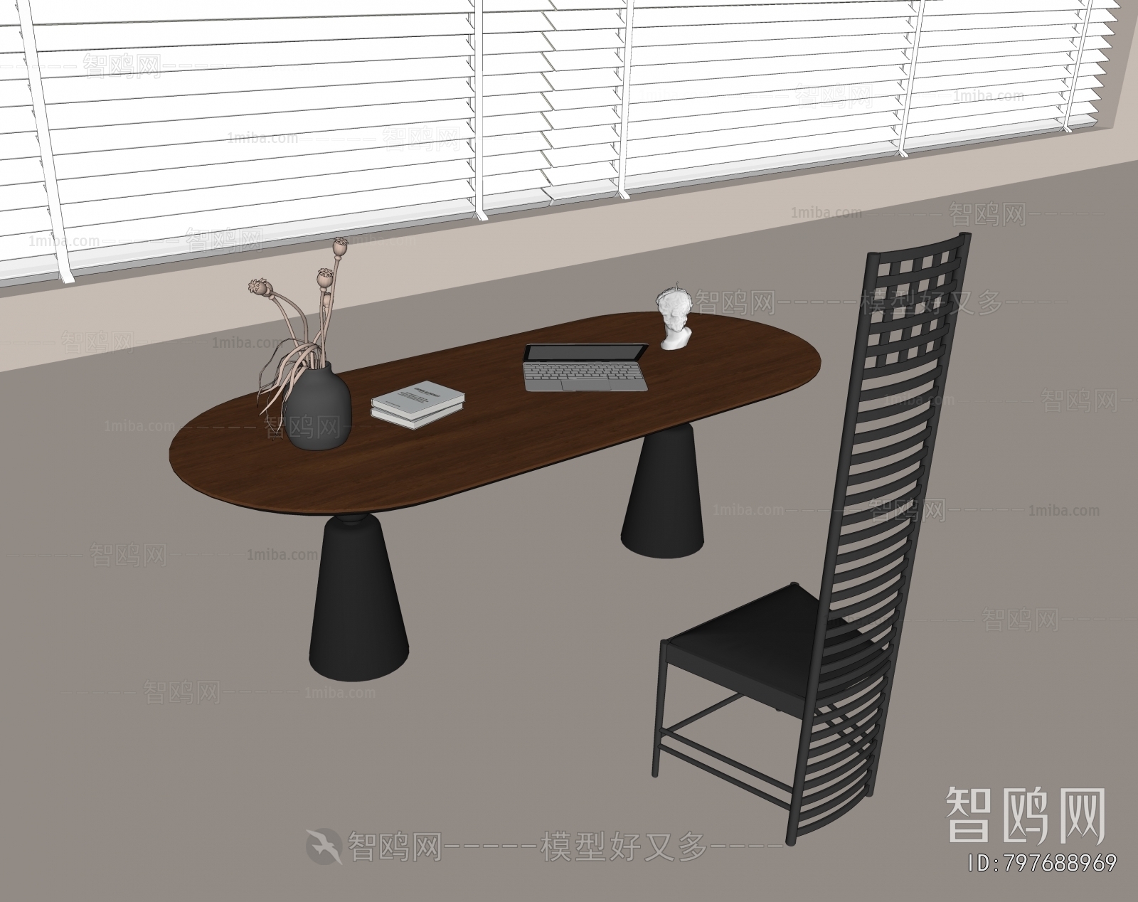 Modern Computer Desk And Chair