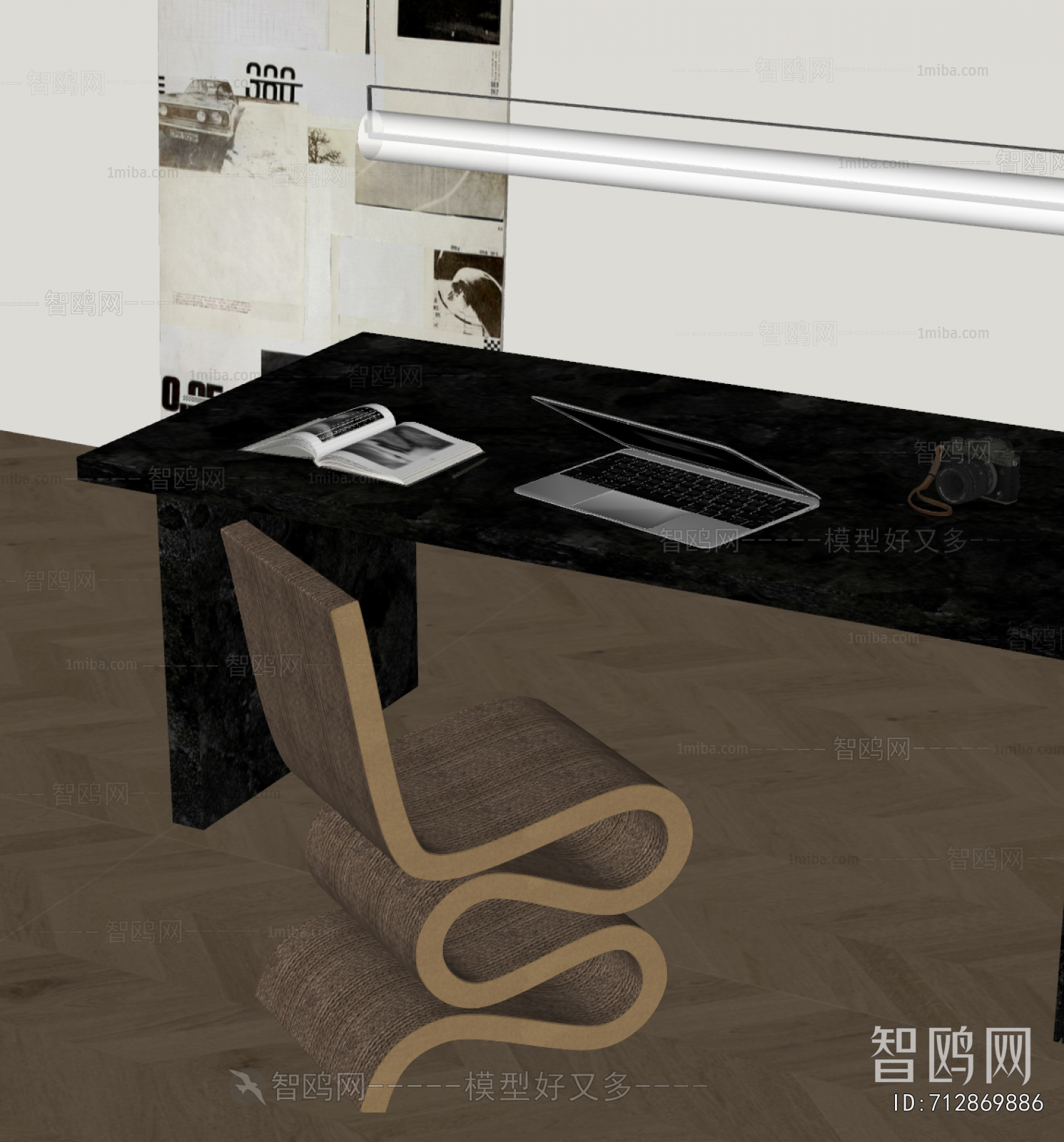 Modern Computer Desk And Chair