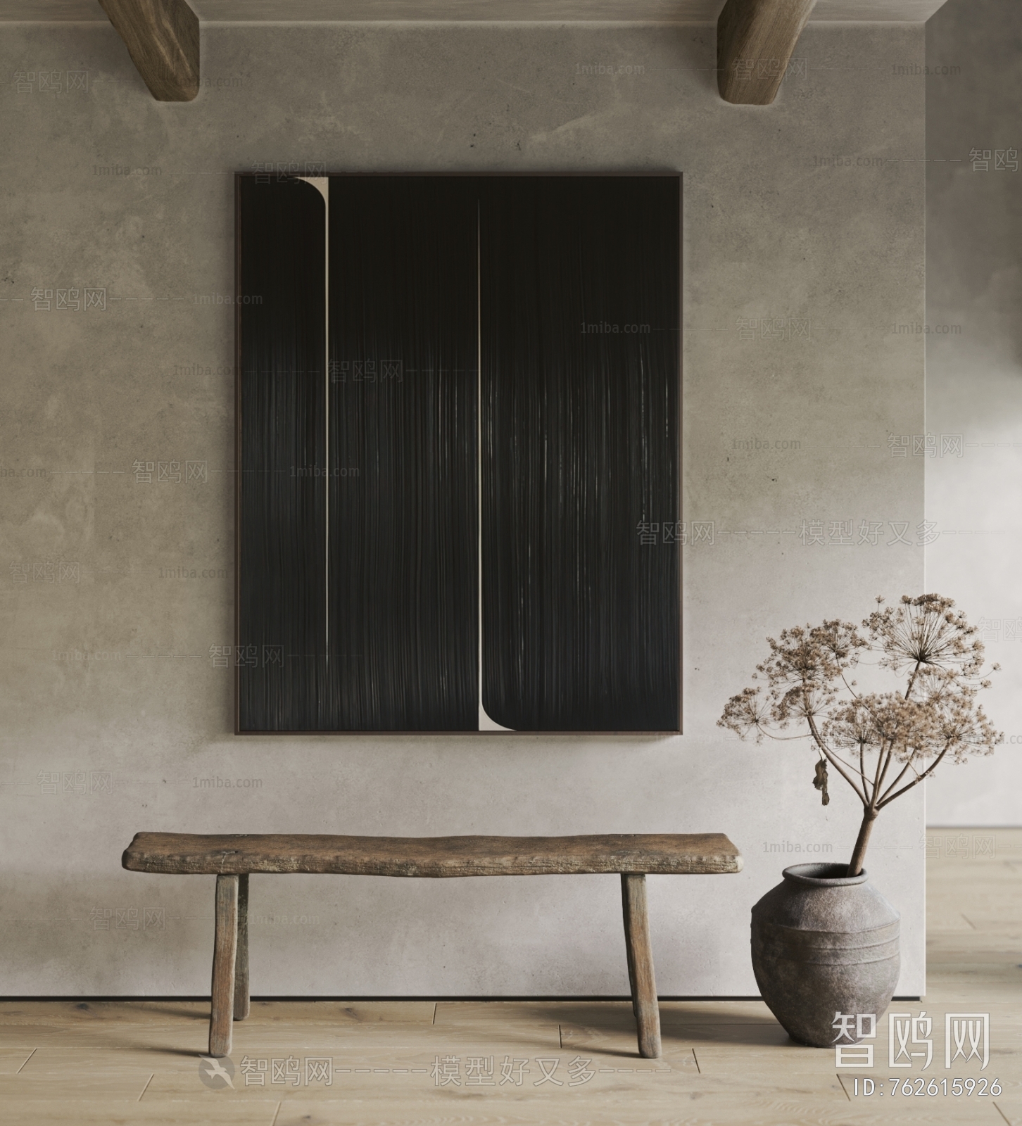 Wabi-sabi Style Painting