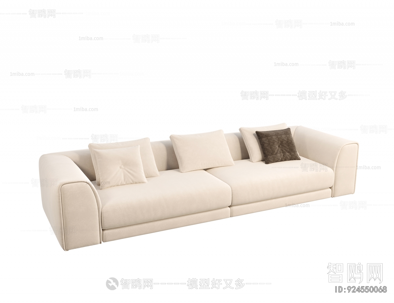 Modern Multi Person Sofa