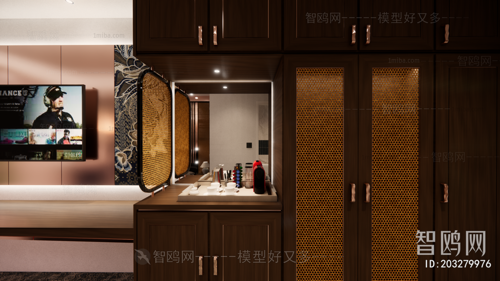 New Chinese Style Guest Room