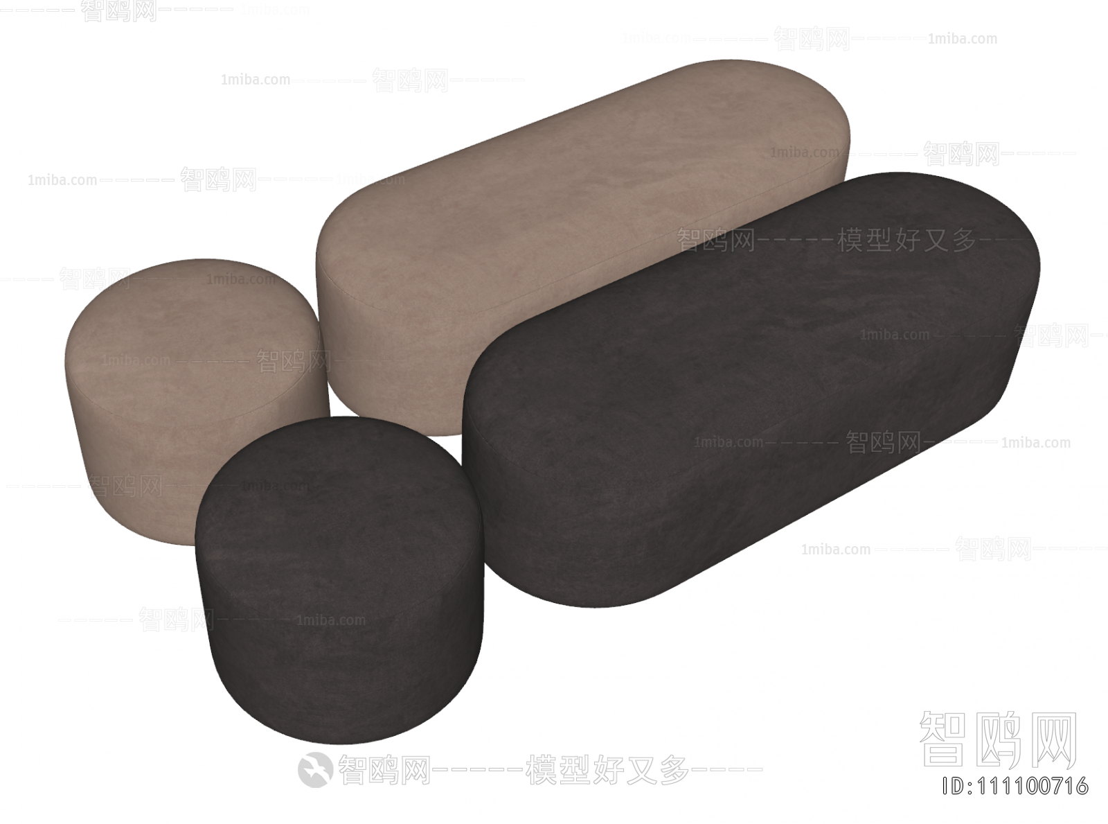 Modern Sofa Stool
