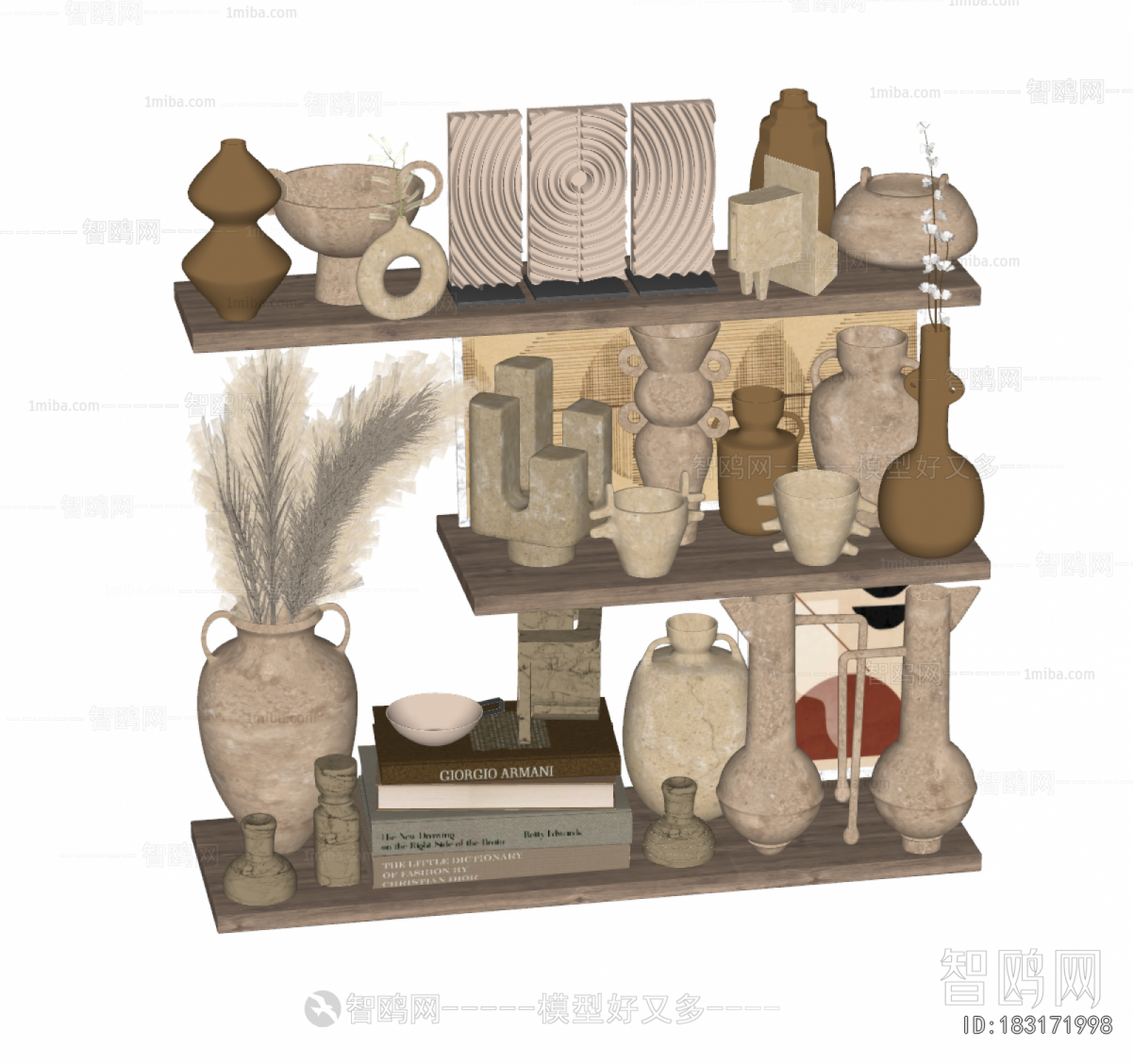 Wabi-sabi Style Decorative Set
