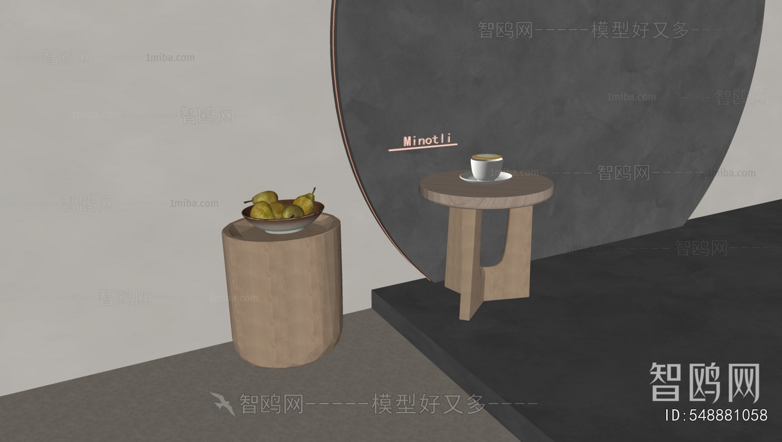 Nordic Style Side Table/corner Table