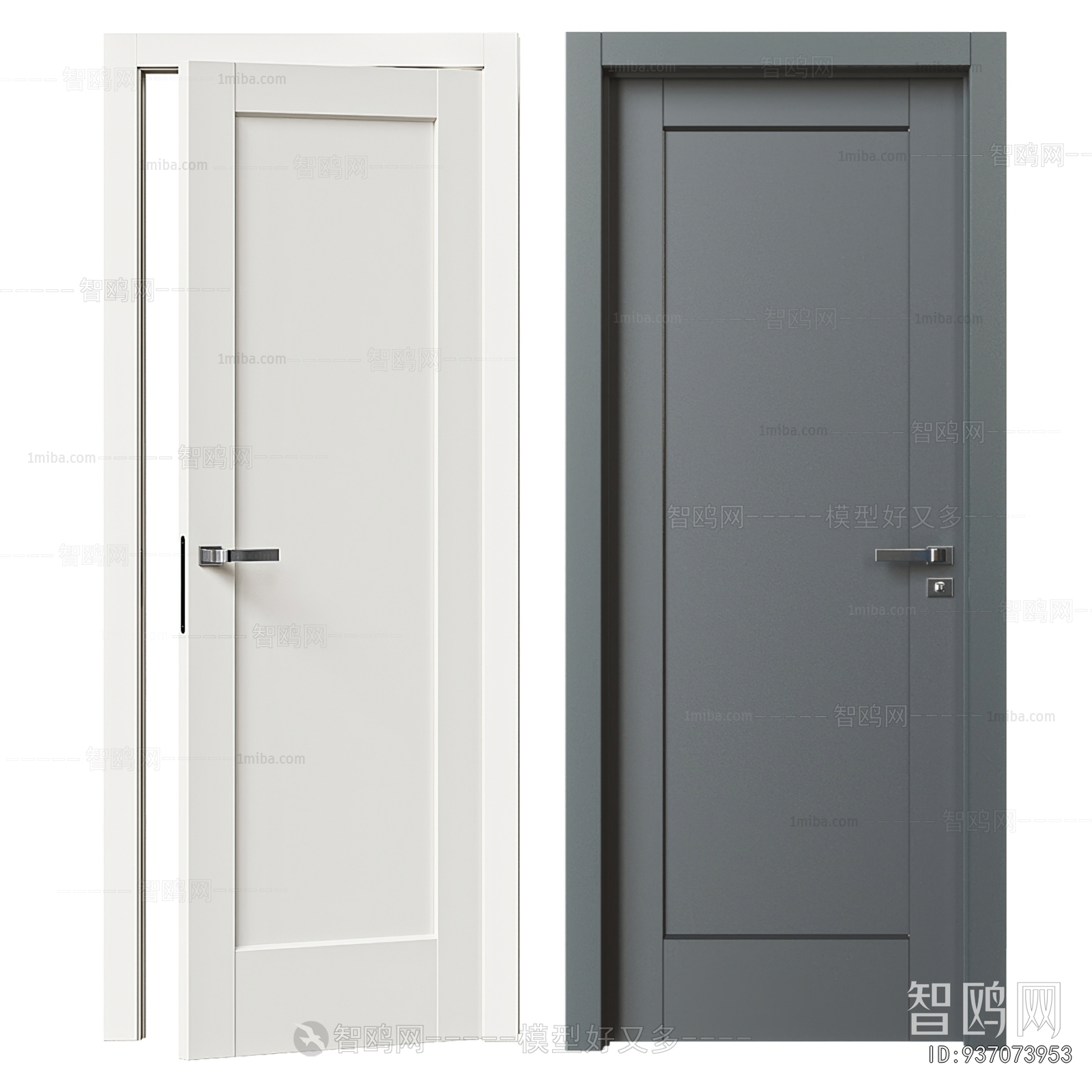 Modern Single Door