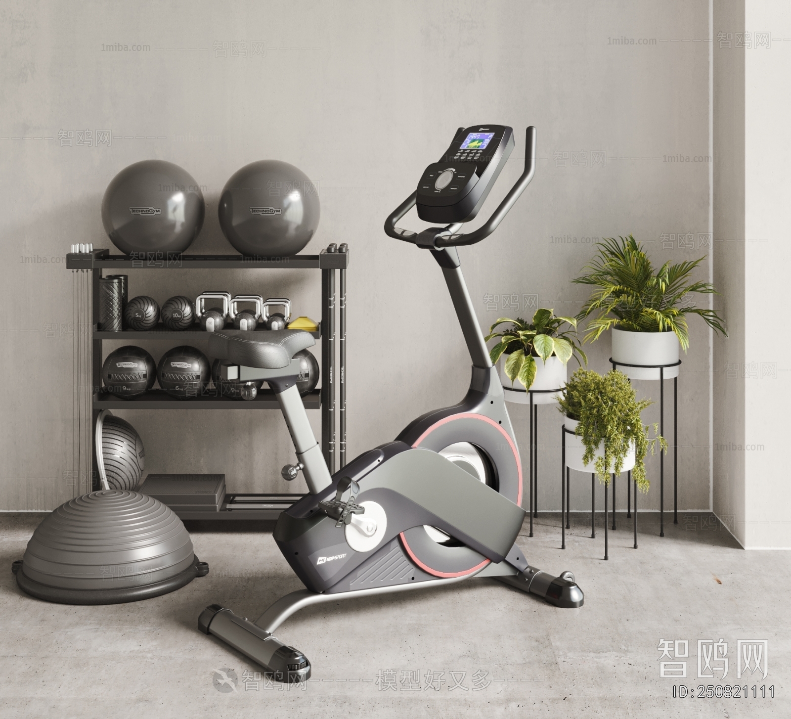 Modern Fitness Equipment