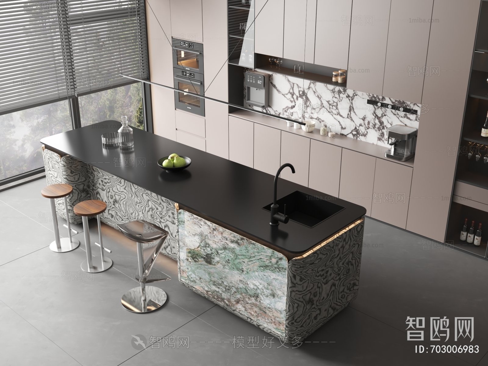 Modern Counter Bar